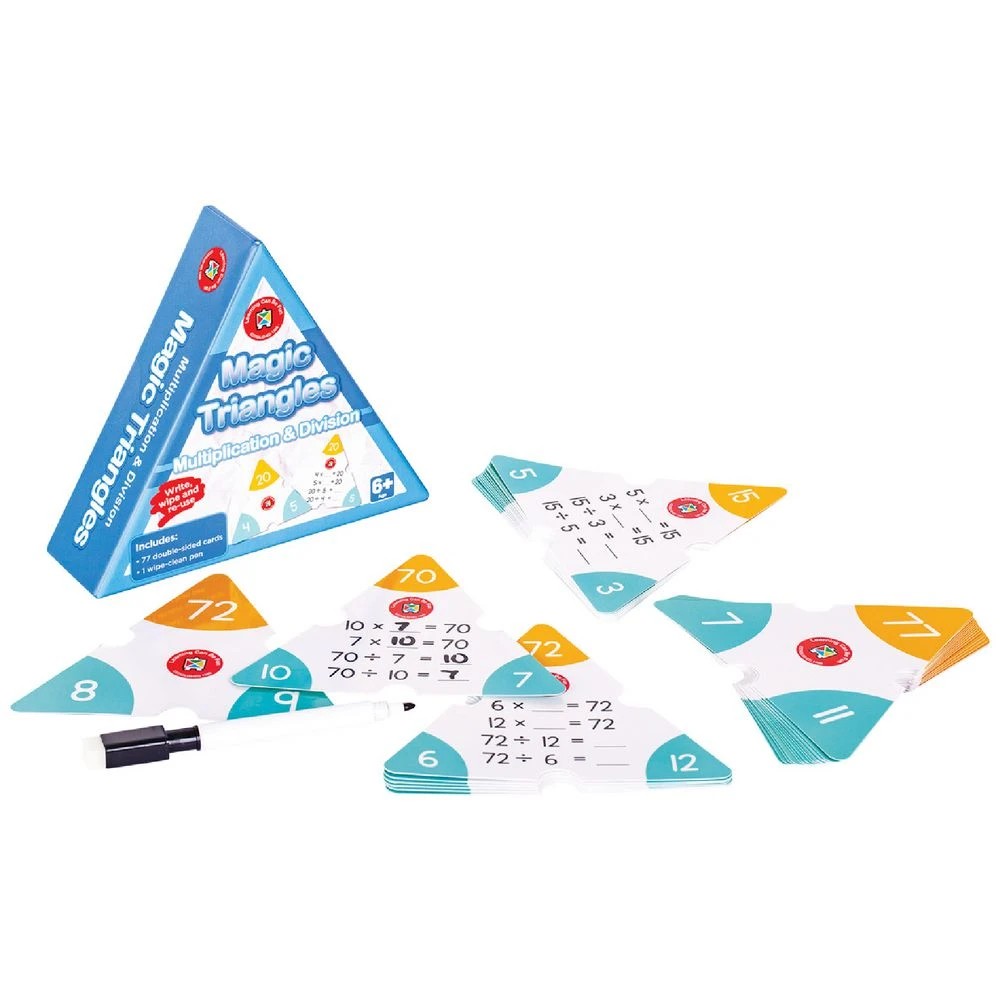 2 Learning Can Be Fun Magic Triangles Multiplication & Division, 2 of 2
