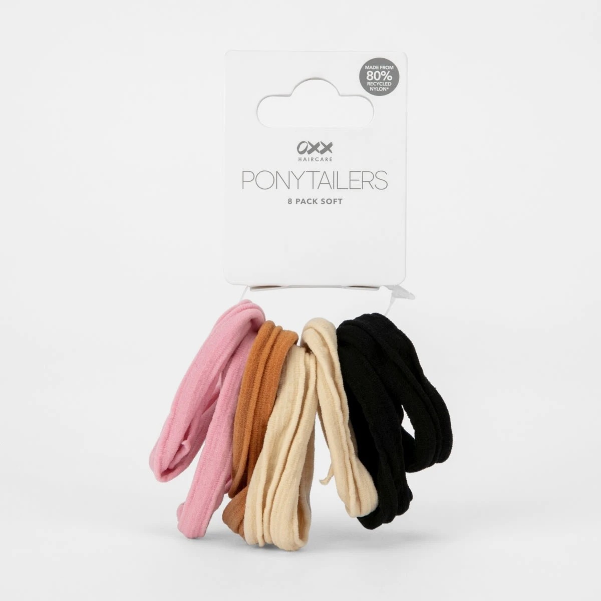 5 8 Pack OXX Haircare Soft Ponytailers, 5 of 5