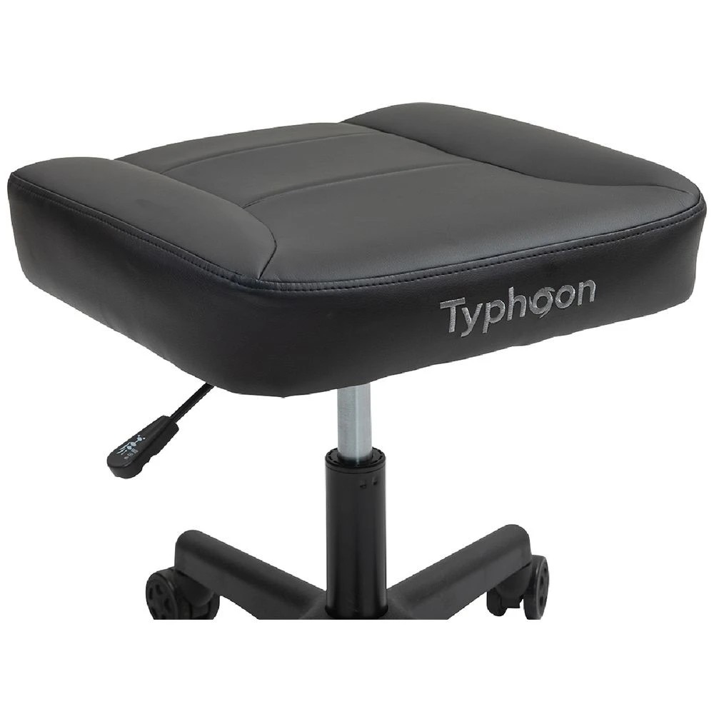 6 Typhoon Gaming Footrest Black, 6 of 10