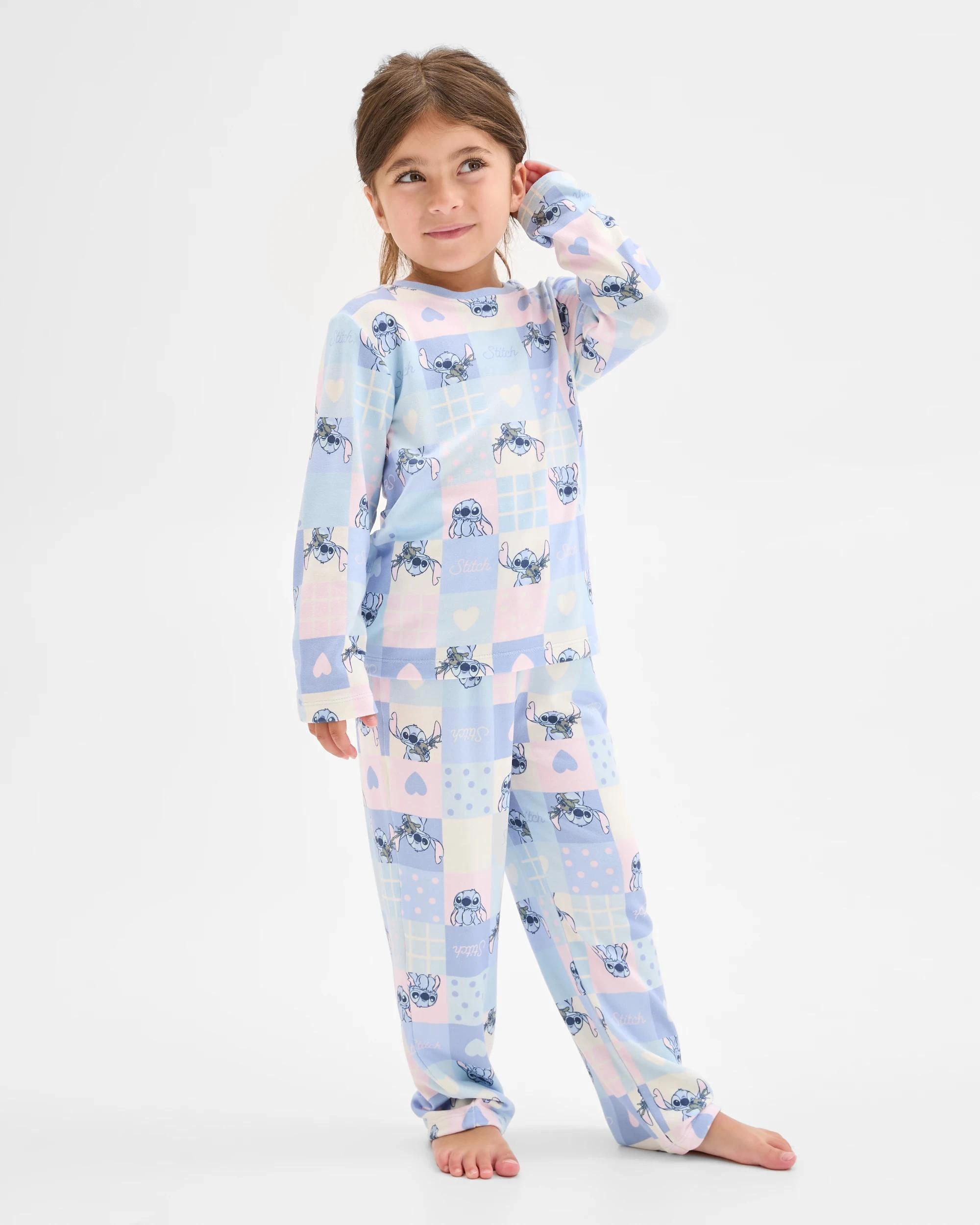 1 Disney Lilo & Stitch Gift Pack Younger Girls Hacci Knit Pyjama Set LILO & STITCH, 1 of 7