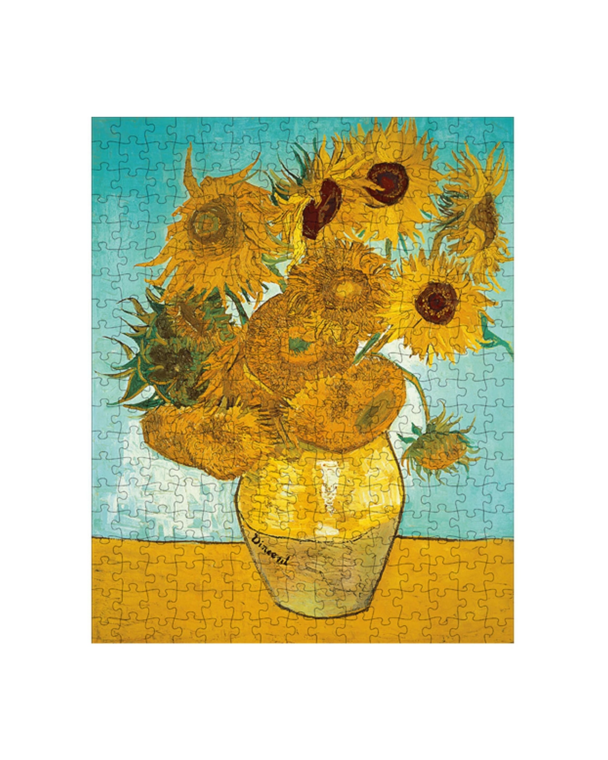 3 Sassi 600pc Junior Vincent Van Gogh Sunflowers Puzzle And Book Set Kids - Multi, 3 of 3