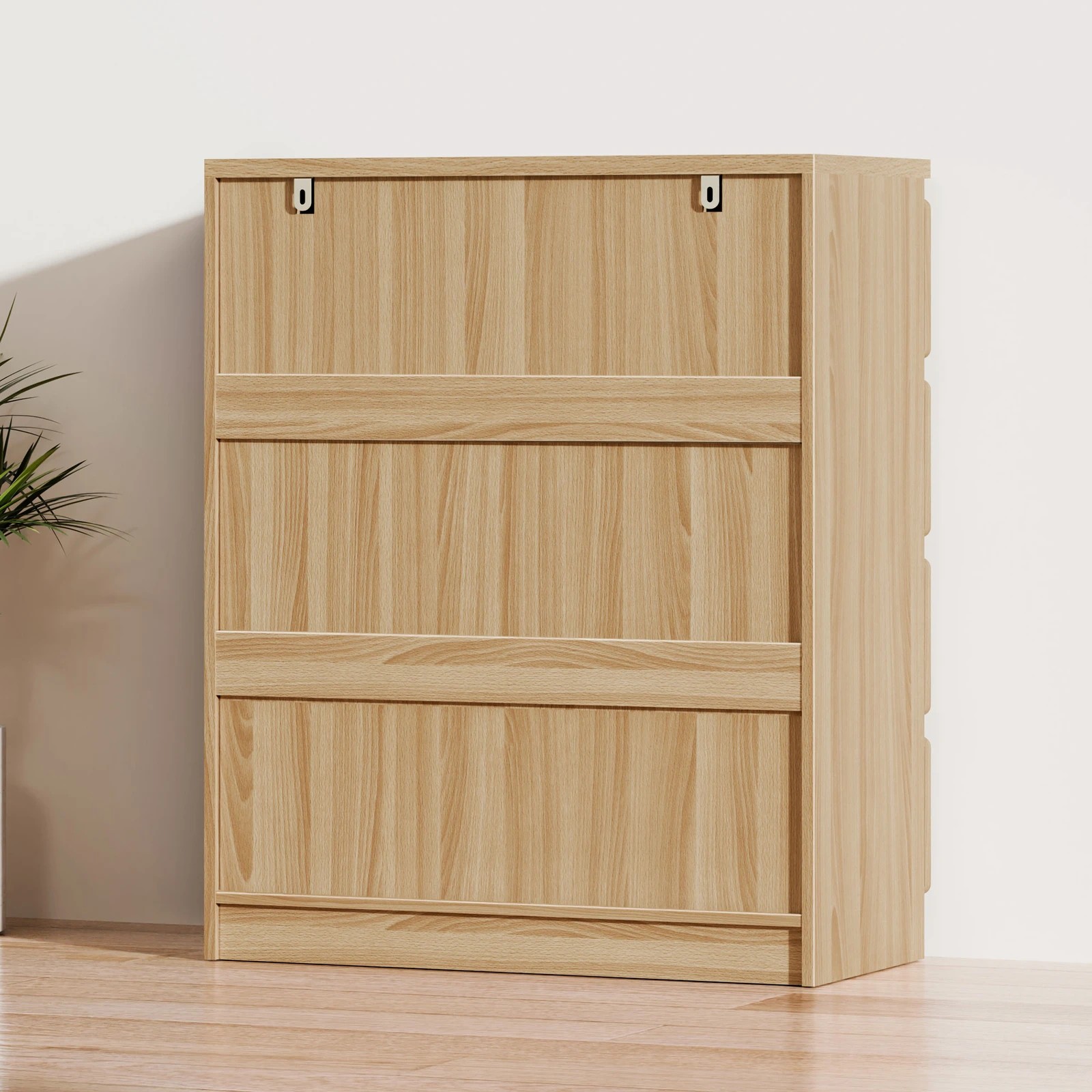 7 Alfordson 5 Chest of Drawers Minimalist Storage Cabinet Dresser - Oak, 7 of 10