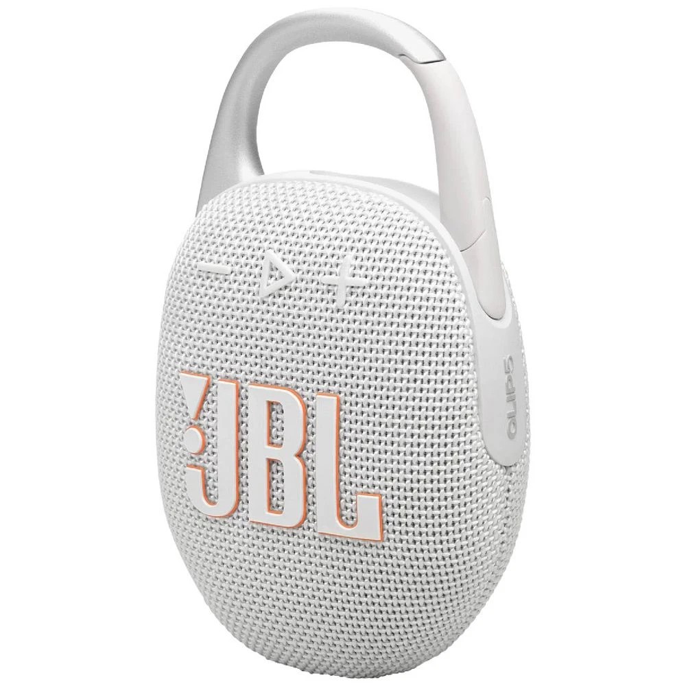 1 JBL Clip 5 Mini Bluetooth Speaker White, 1 of 6