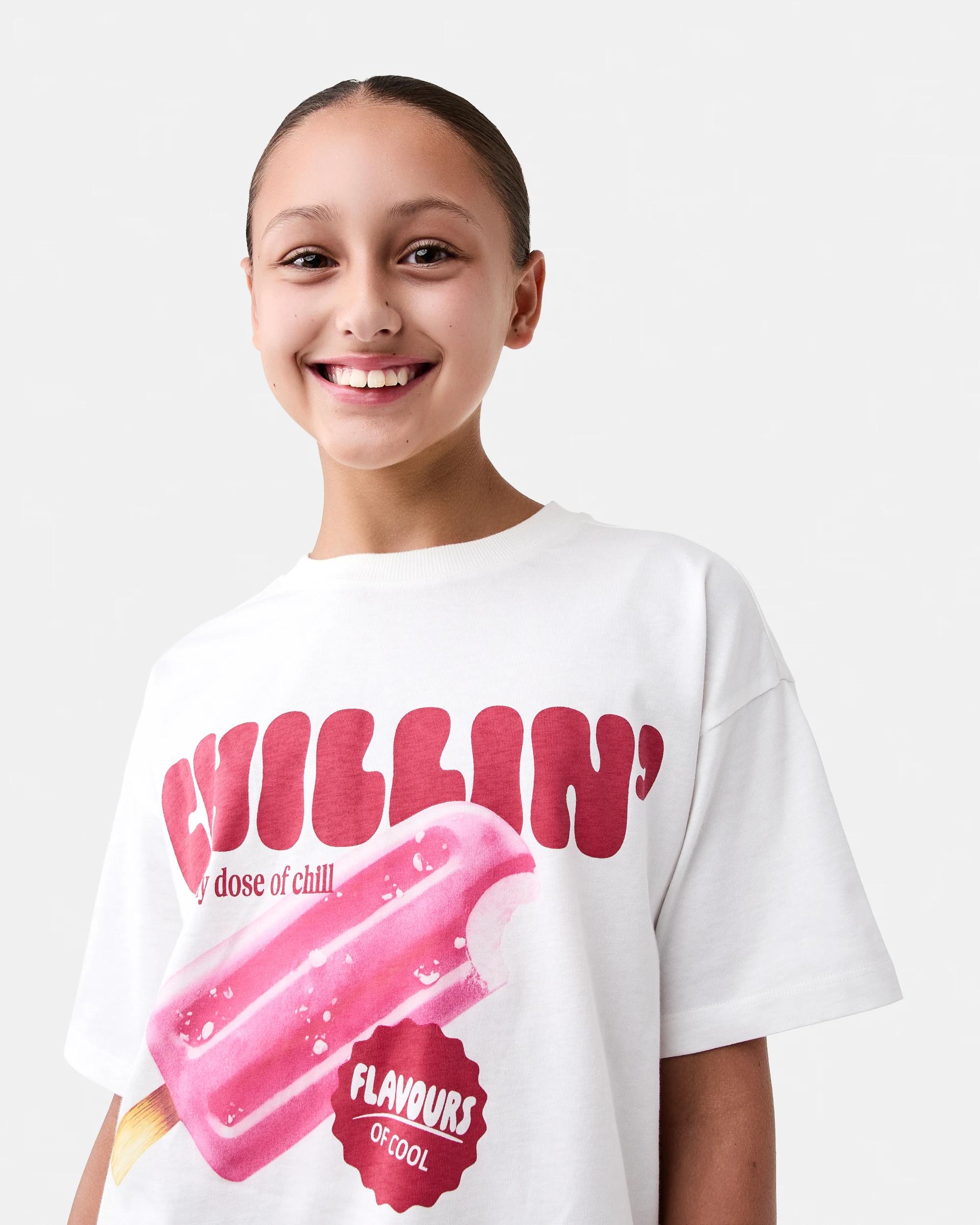 3 Oversized T-shirt Wht Icecrm, 3 of 7