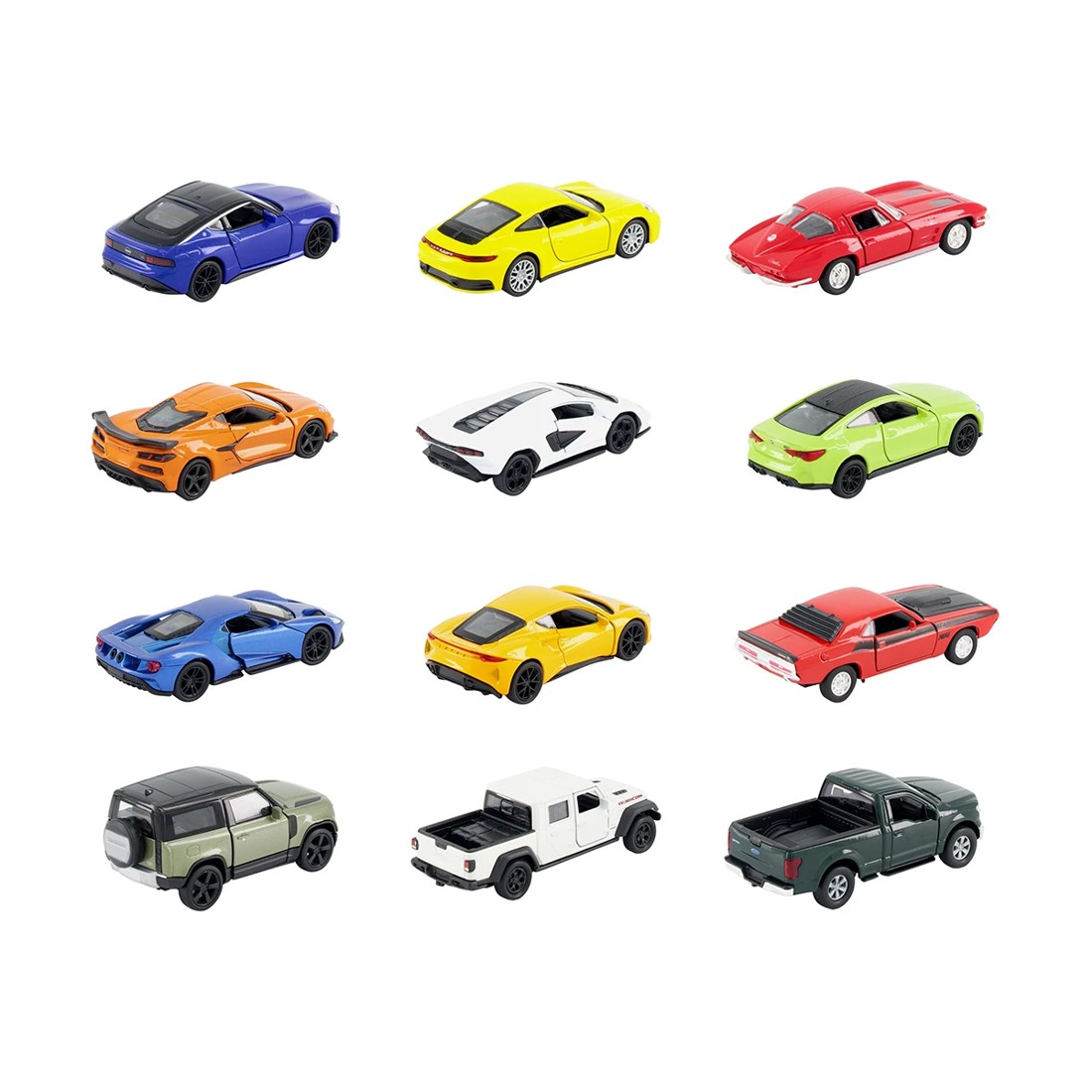 5 Welly NEX Models 1:38 Diecast Pull Back Cars - Assorted, 5 of 10