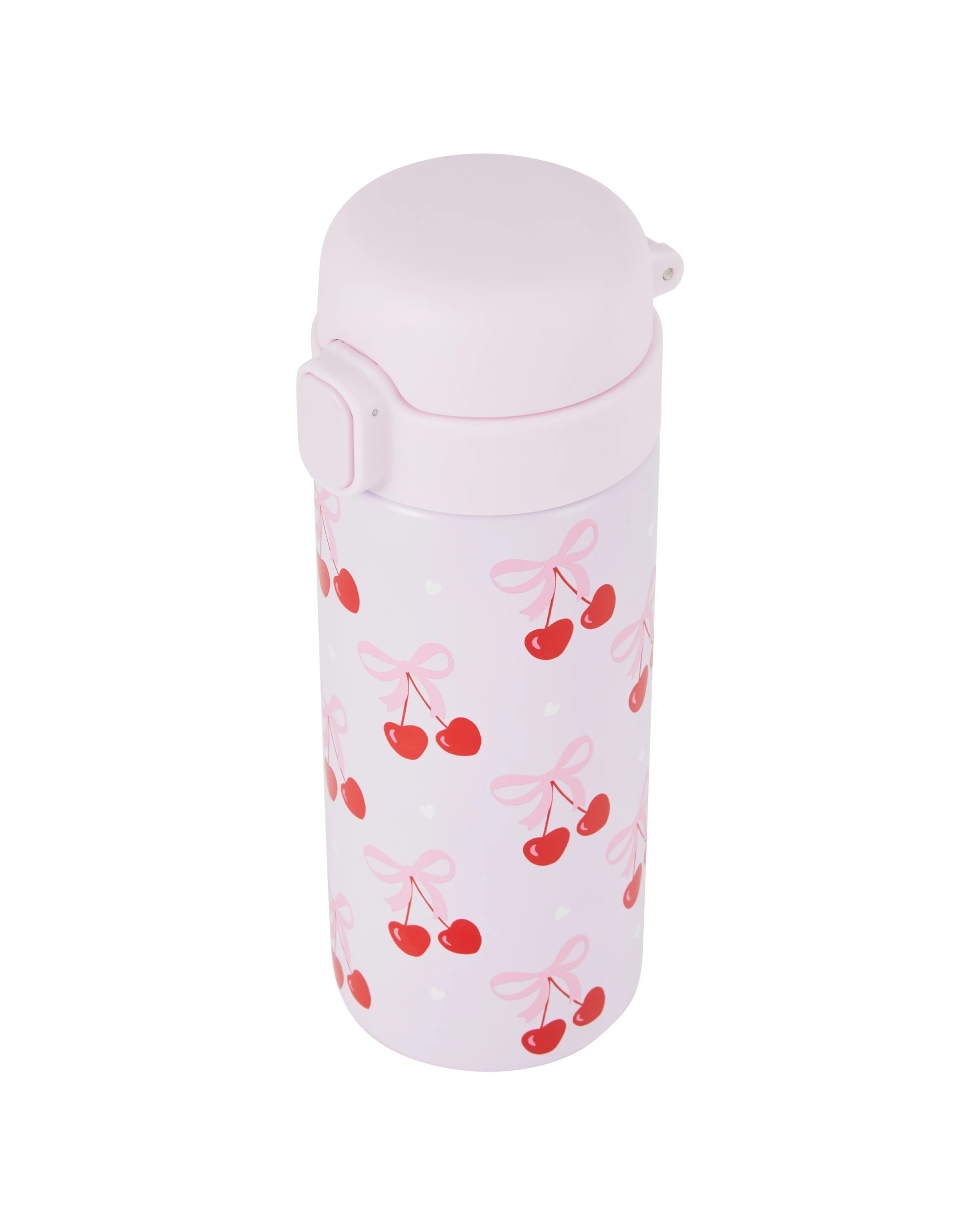 3 400ml Double Wall Insulated Cylinder Bottle - Cherry, 3 of 6