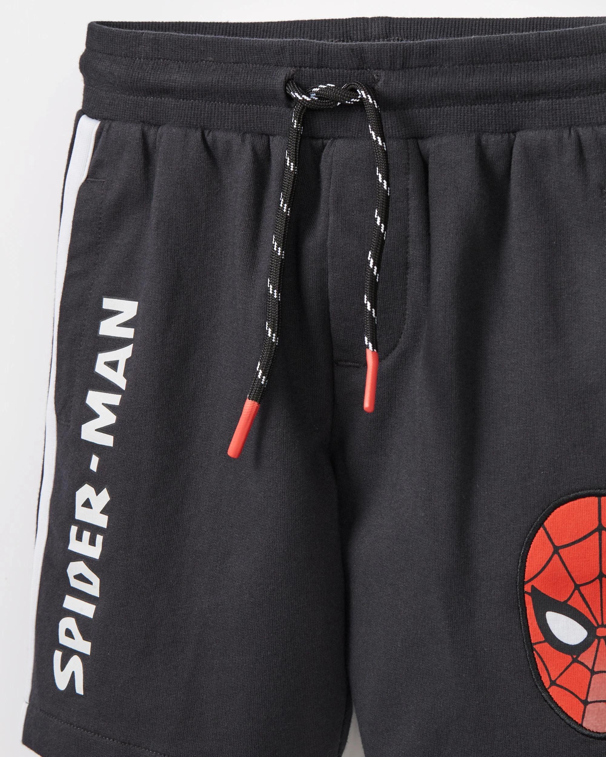 6 Spider-Man Australian Cotton Shorts CHARCOAL, 6 of 6
