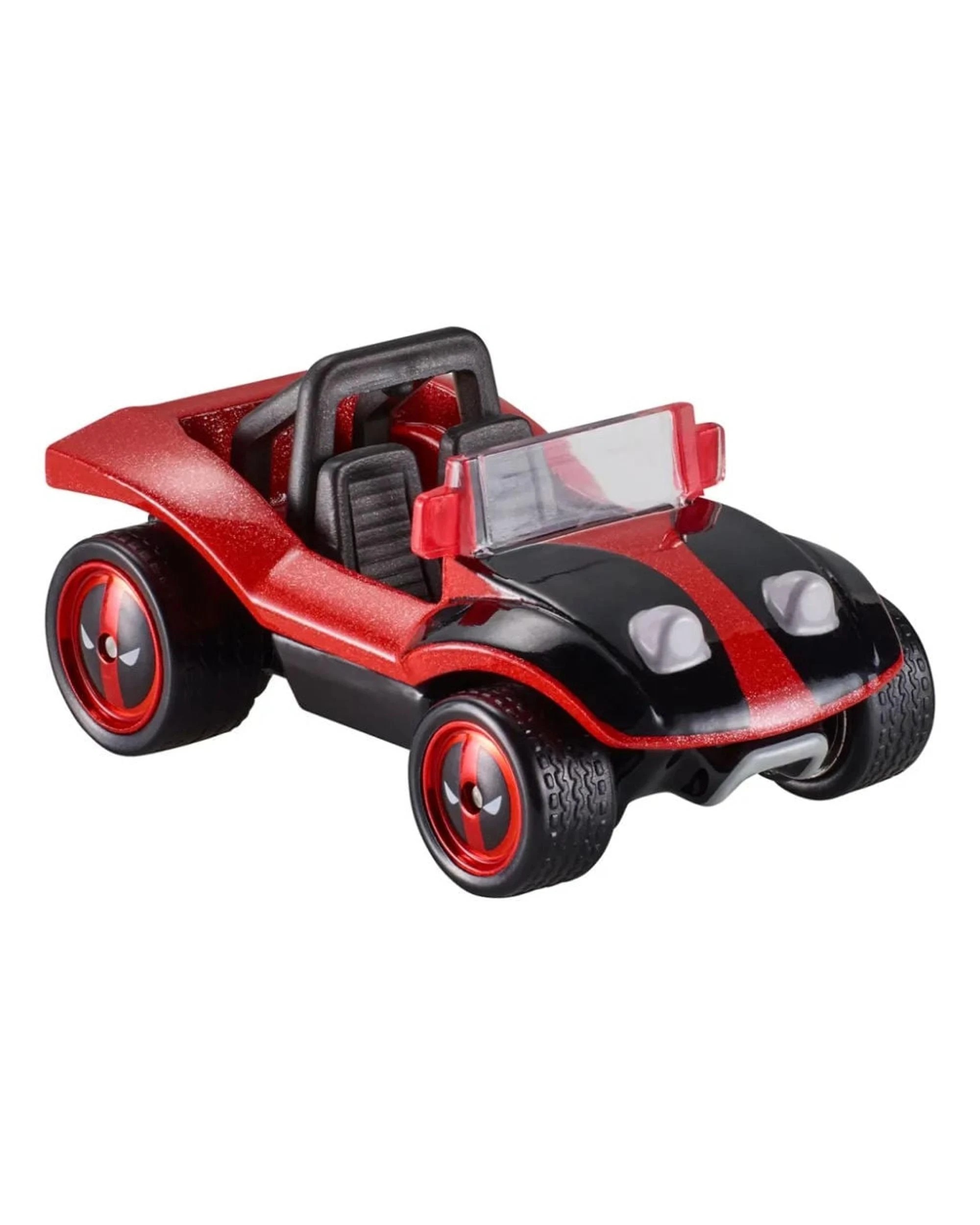 3 Hot Wheels Premium Pop Culture Marvel Deadpool Spider-Mobile Dead-Buggy Diecast Vehicle, 3 of 5