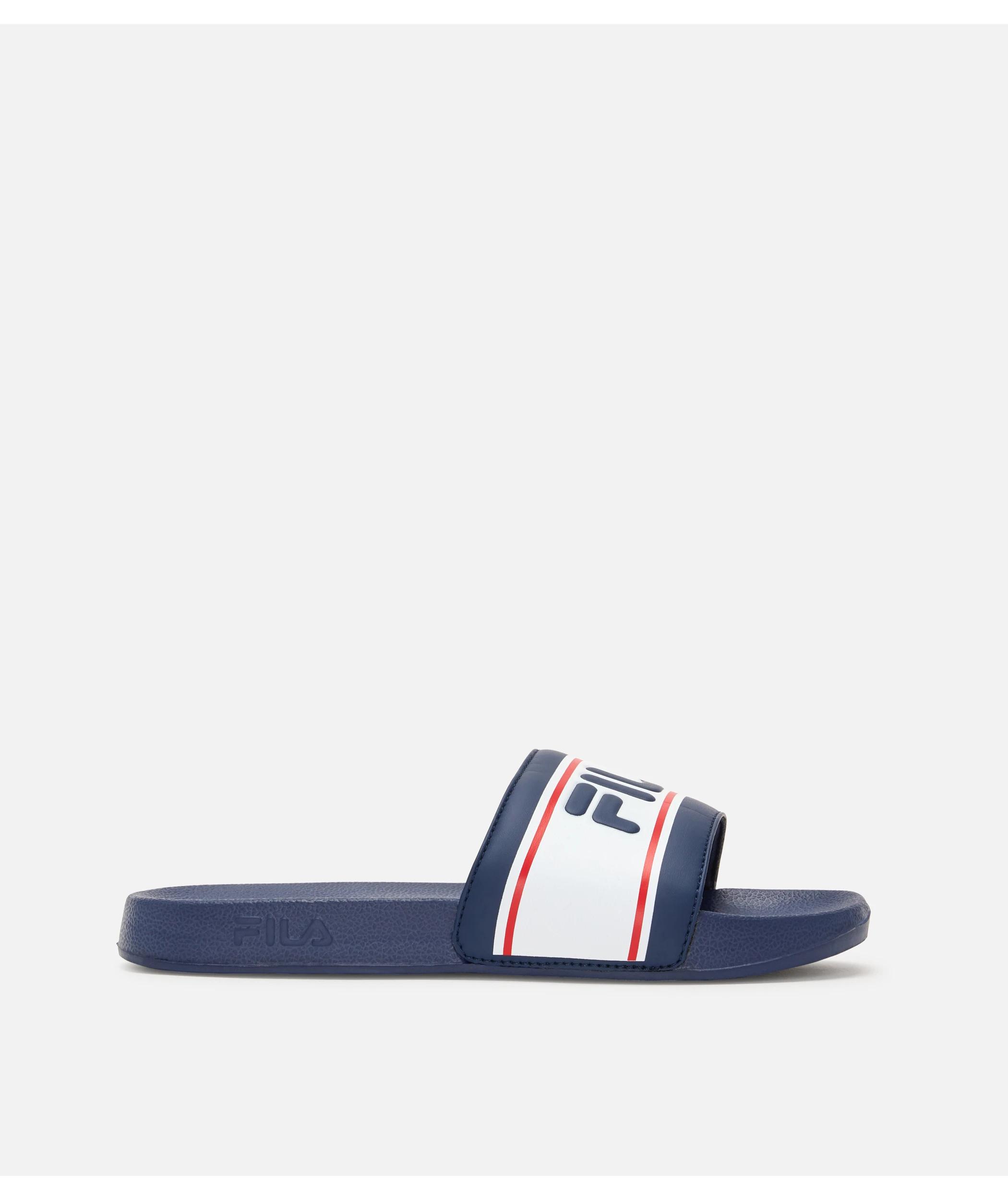 1 Boys Senior Slides - Desio Fila BLUE, 1 of 3