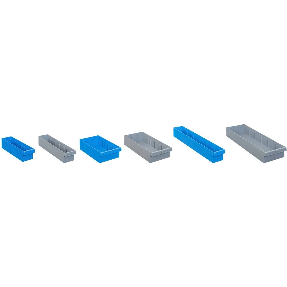 6 Tech Tray 4L 100mm Wide Medium Grey, 6 of 6