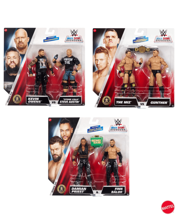 Mattel WWE Main Event Showdown 2-Pack - Assorted - Multi