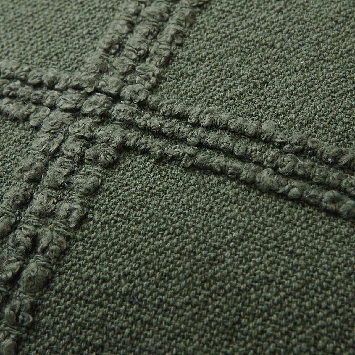 6 50cm Grid Cushion Cover - Forest, 6 of 9