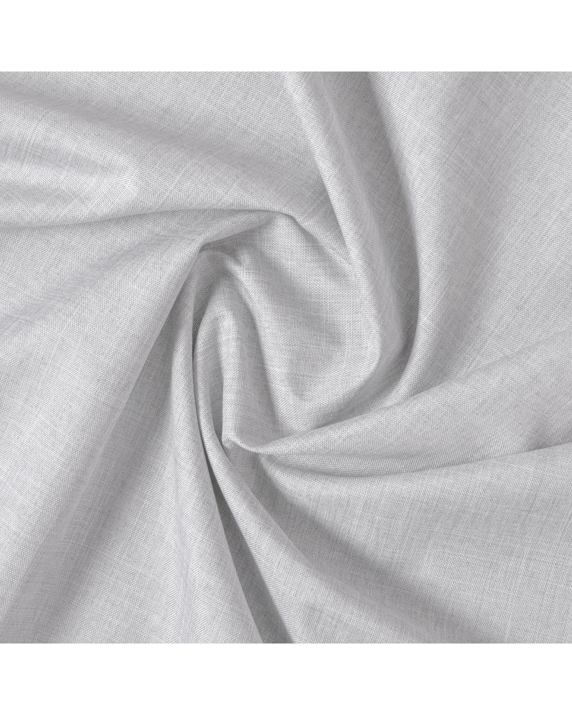 5 Sherwood Faux Linen 100% Blockout Concealed Tab Top Curtain Pair 135x223cm - Grey, 5 of 6