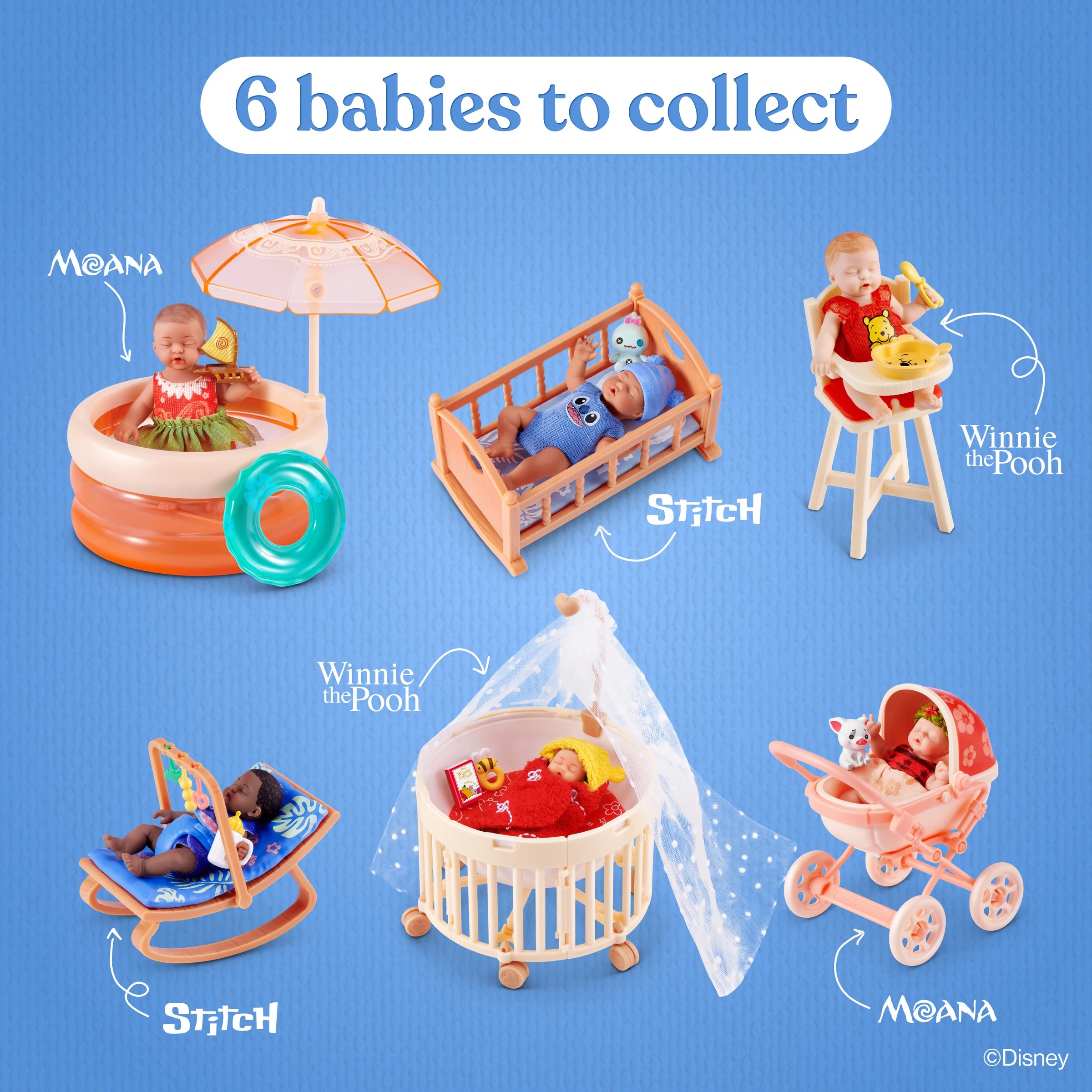 3 My Mini Baby Disney by ZURU - Assorted, 3 of 10