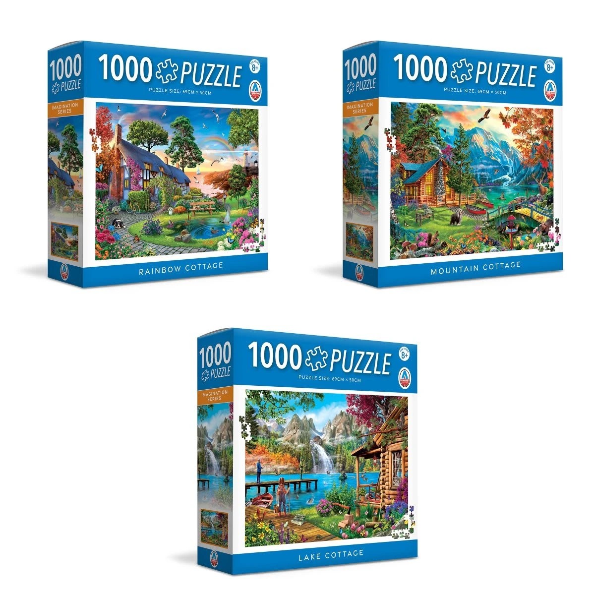 1 1000 Piece Arrow Imagination Series Puzzle - Assorted