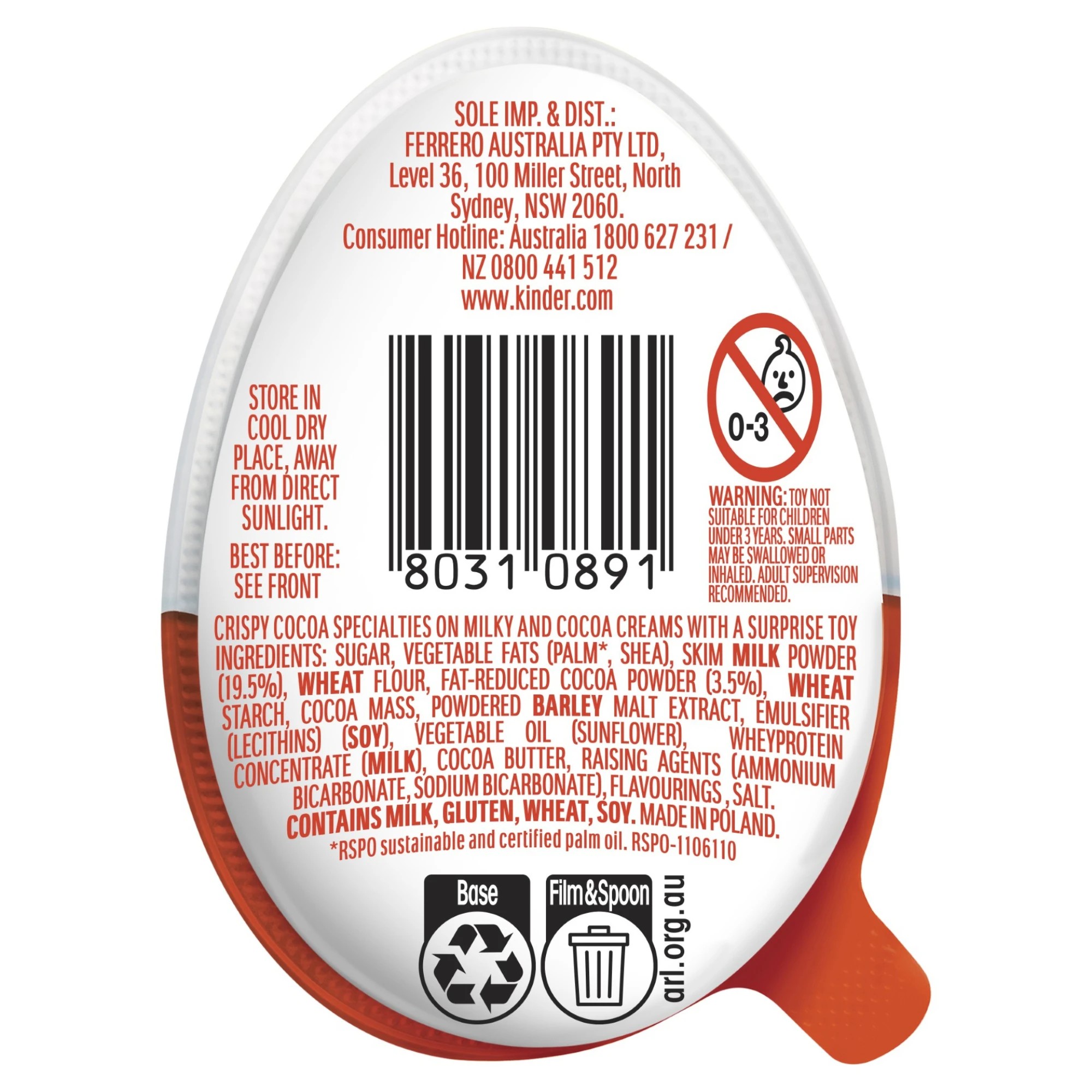 4 Kinder Joy Funko Licensed Egg 20g, 4 of 5