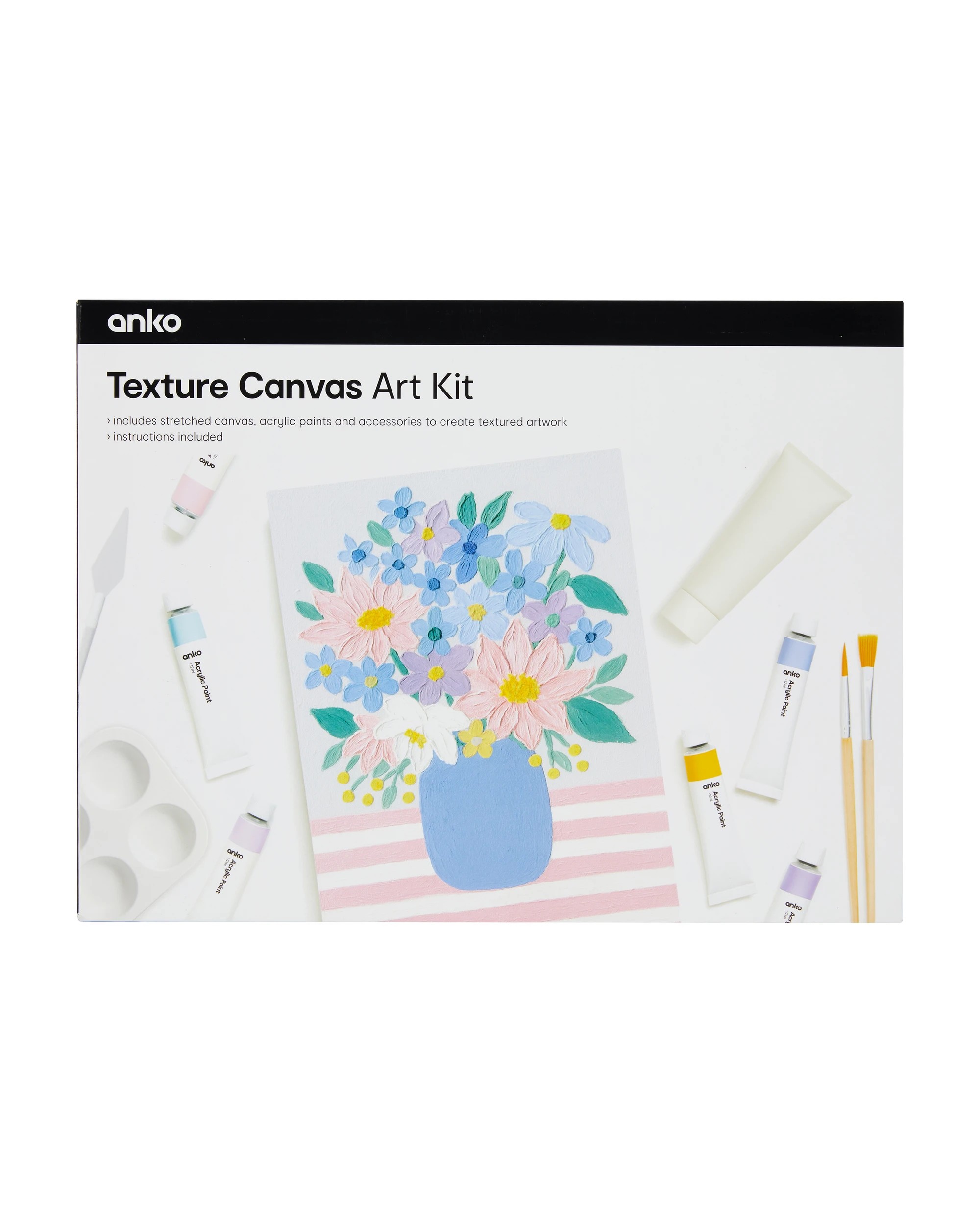 1 Texture Canvas Art Kit, 1 of 4