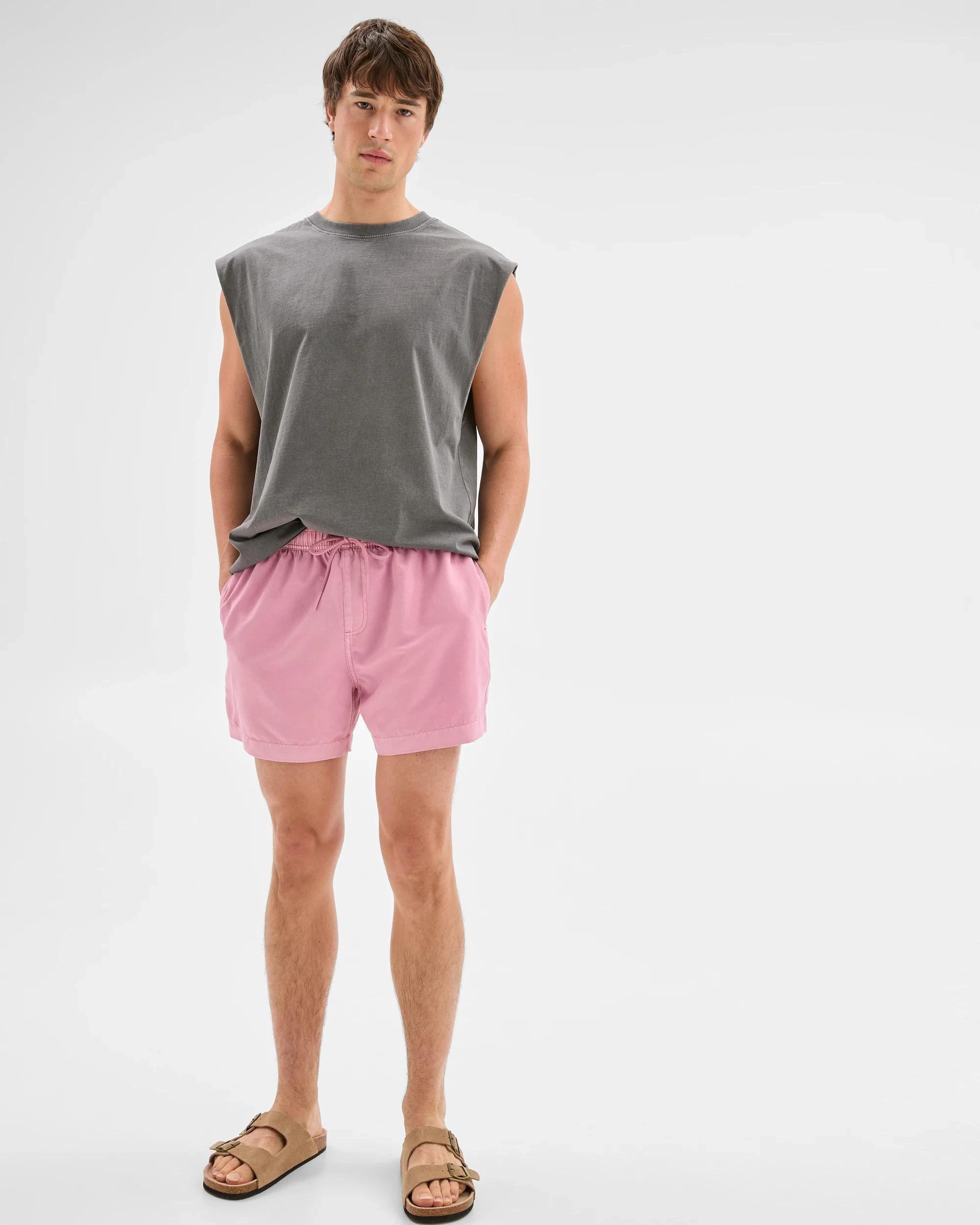 2 Commons Washed Swim Shorts WASHED PINK, 2 of 5