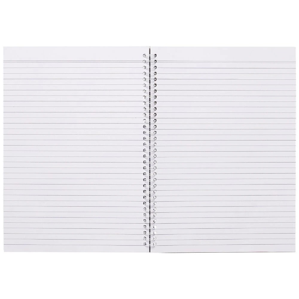 3 J.Burrows A4 Recyled PP Notebook 120 Page Grey, 3 of 3