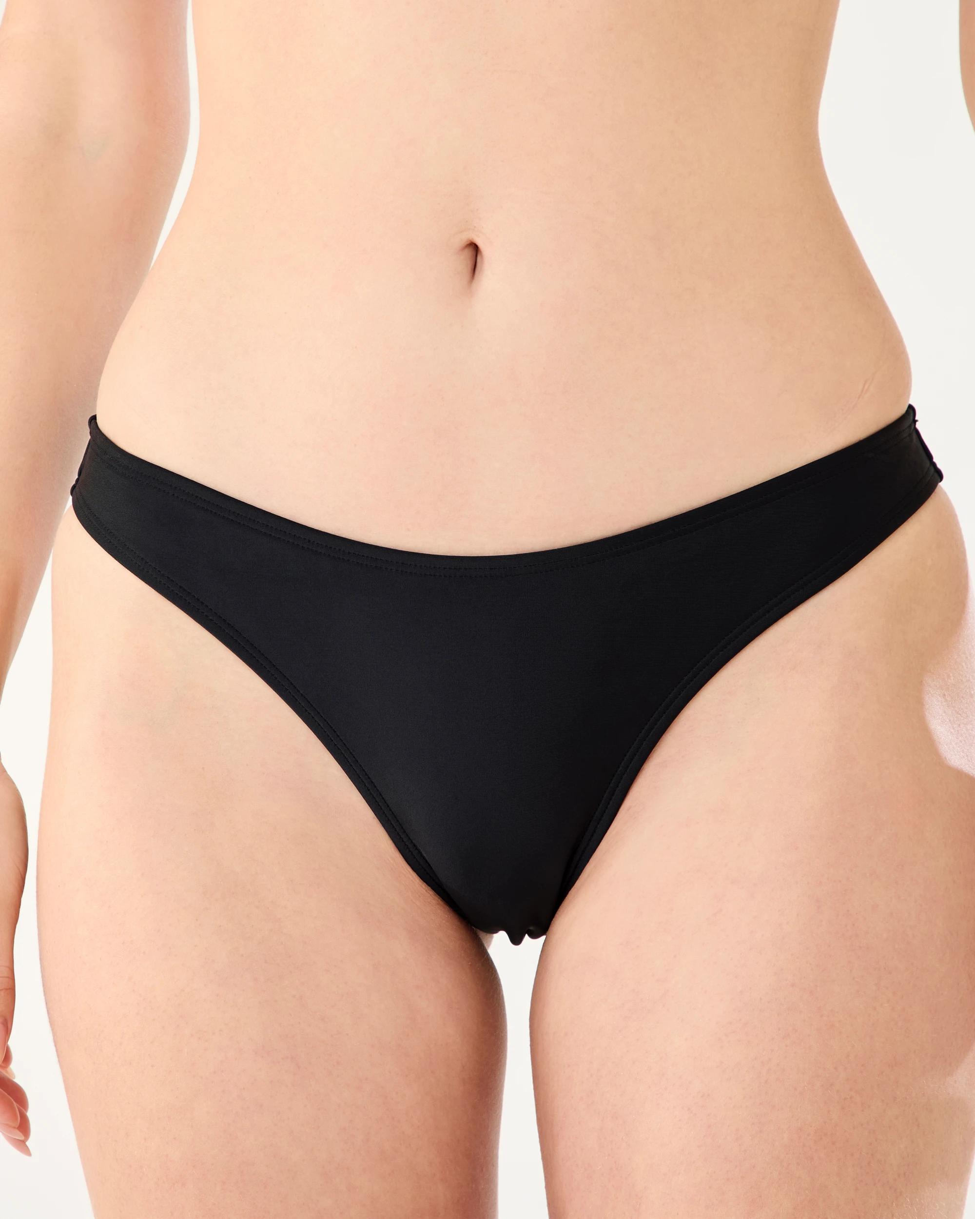 2 Cheeky Bikini Briefs Black, 2 of 5
