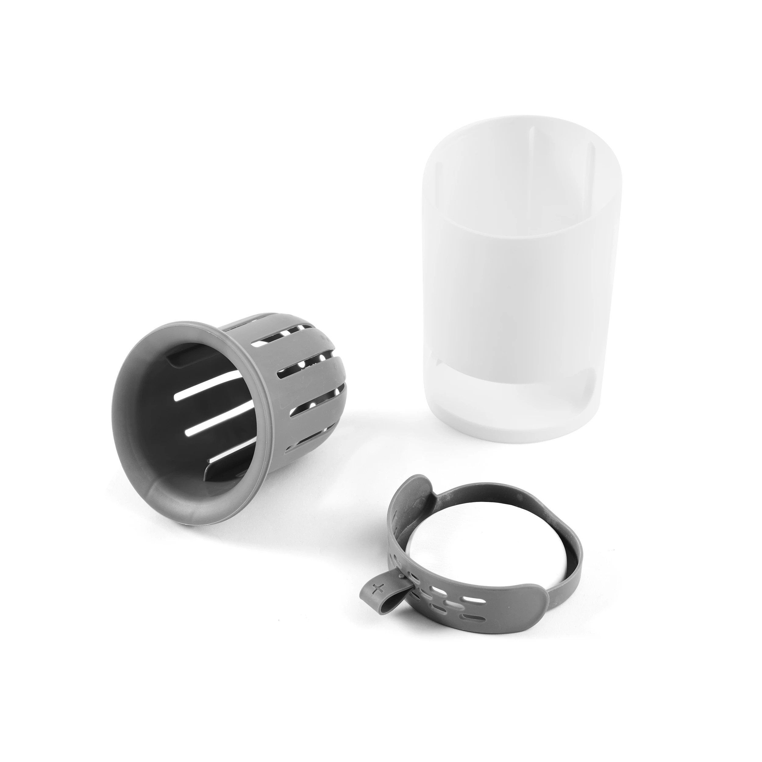 6 Refillable Toilet Brush with Stone, 6 of 10