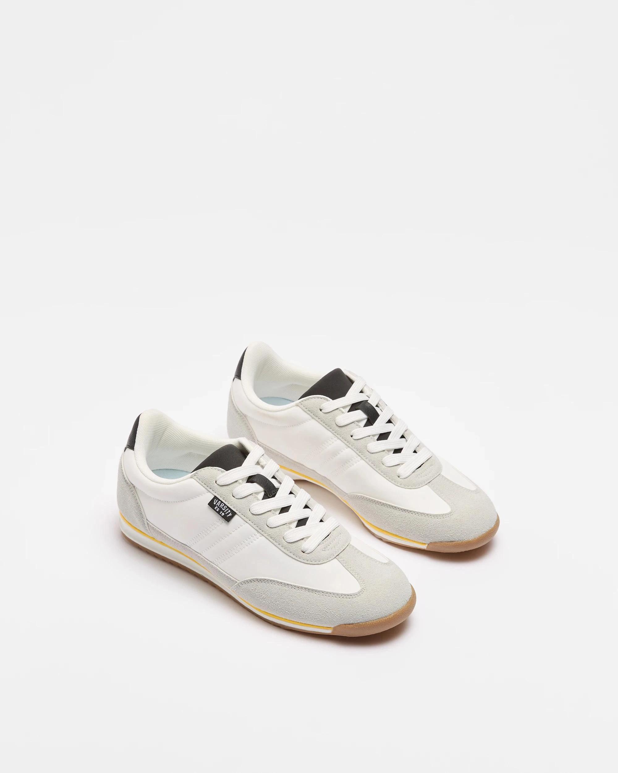 2 Target Boys Youth Retro Runner Sneaker WHITE, 2 of 2