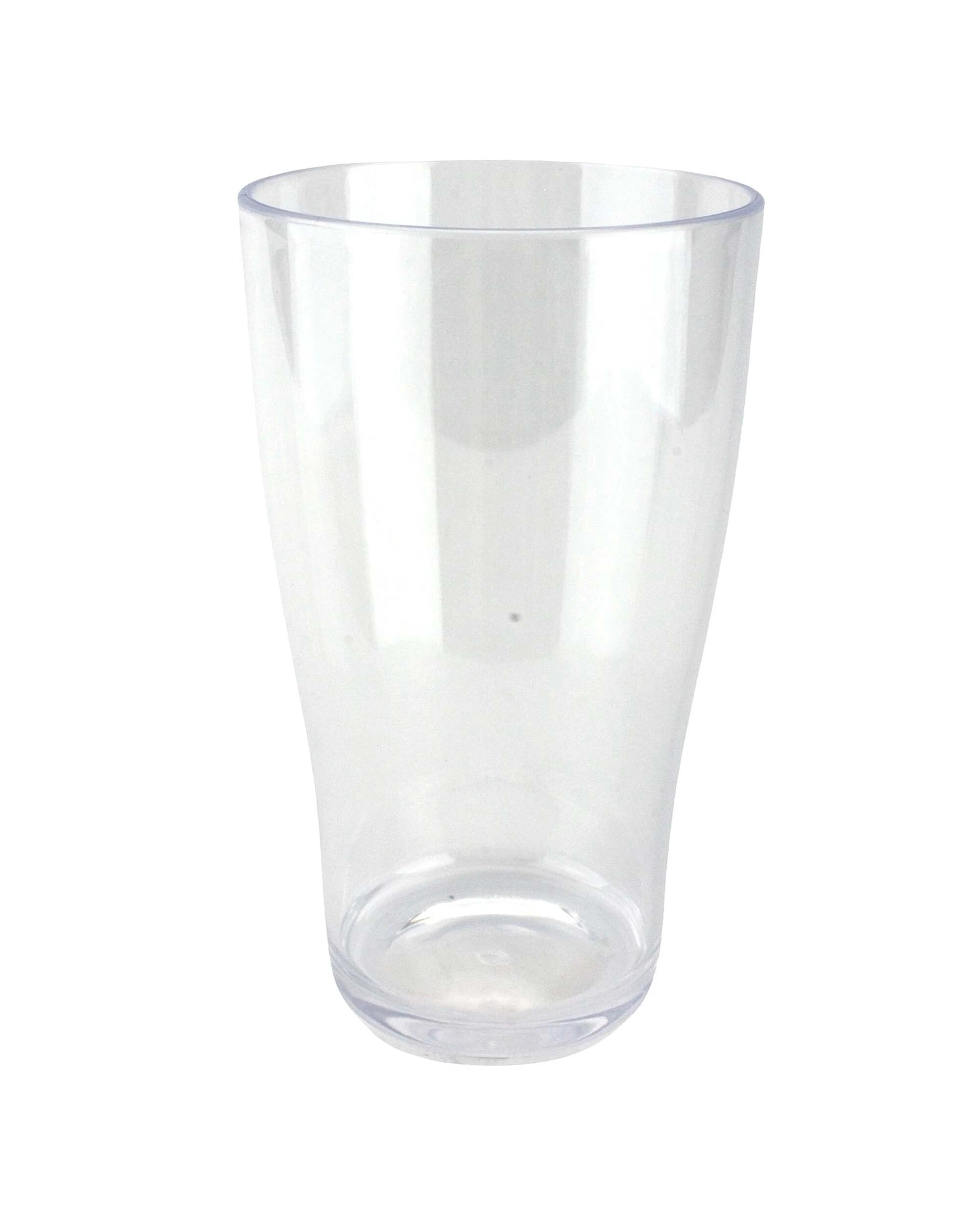 1 Spice Kitchen Clear Acrylic Beer Glass 450ml, 1 of 2