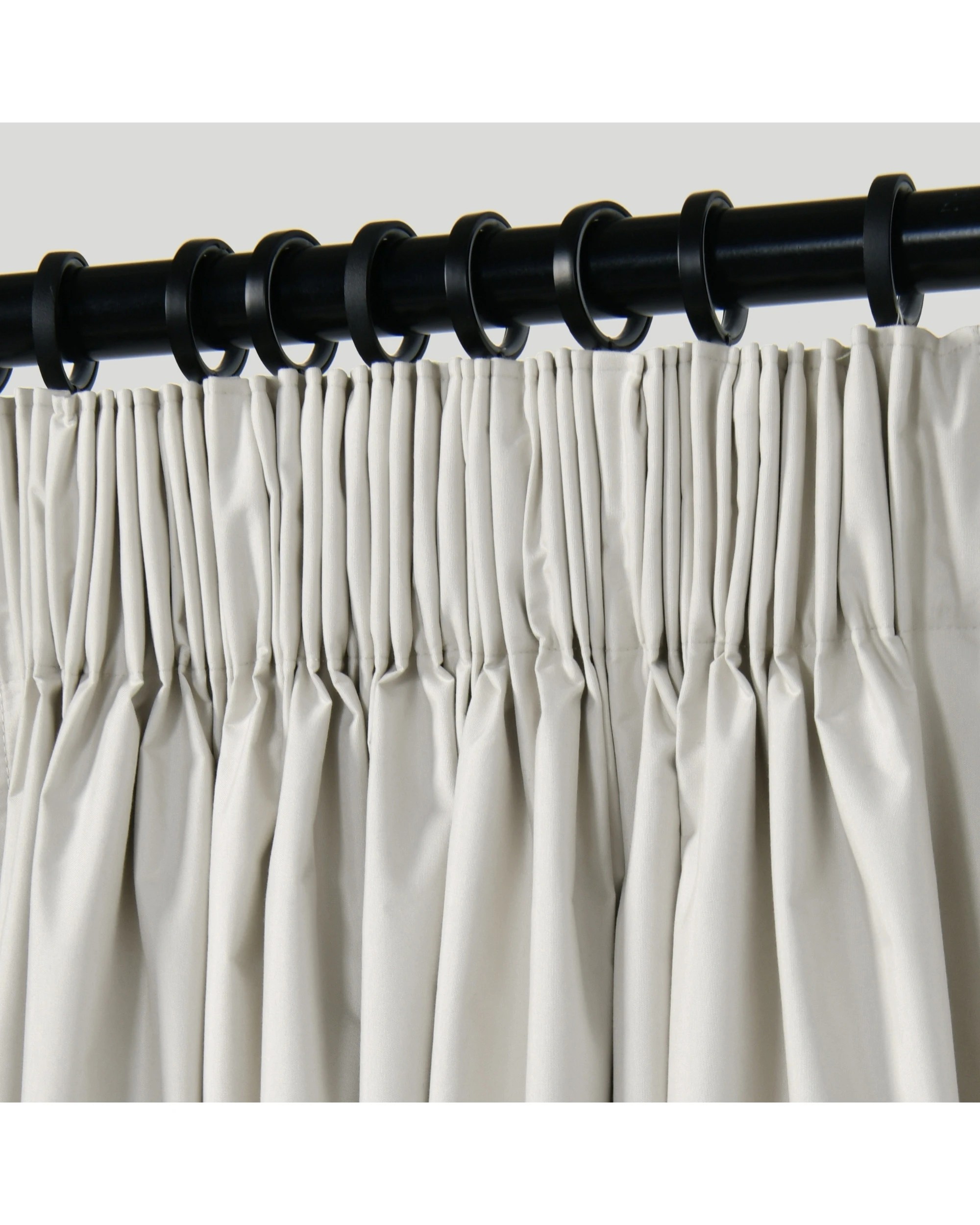 4 Sherwood Home Orlando Blockout Multi Header Curtain Pair 140x223cm - Mist, 4 of 8