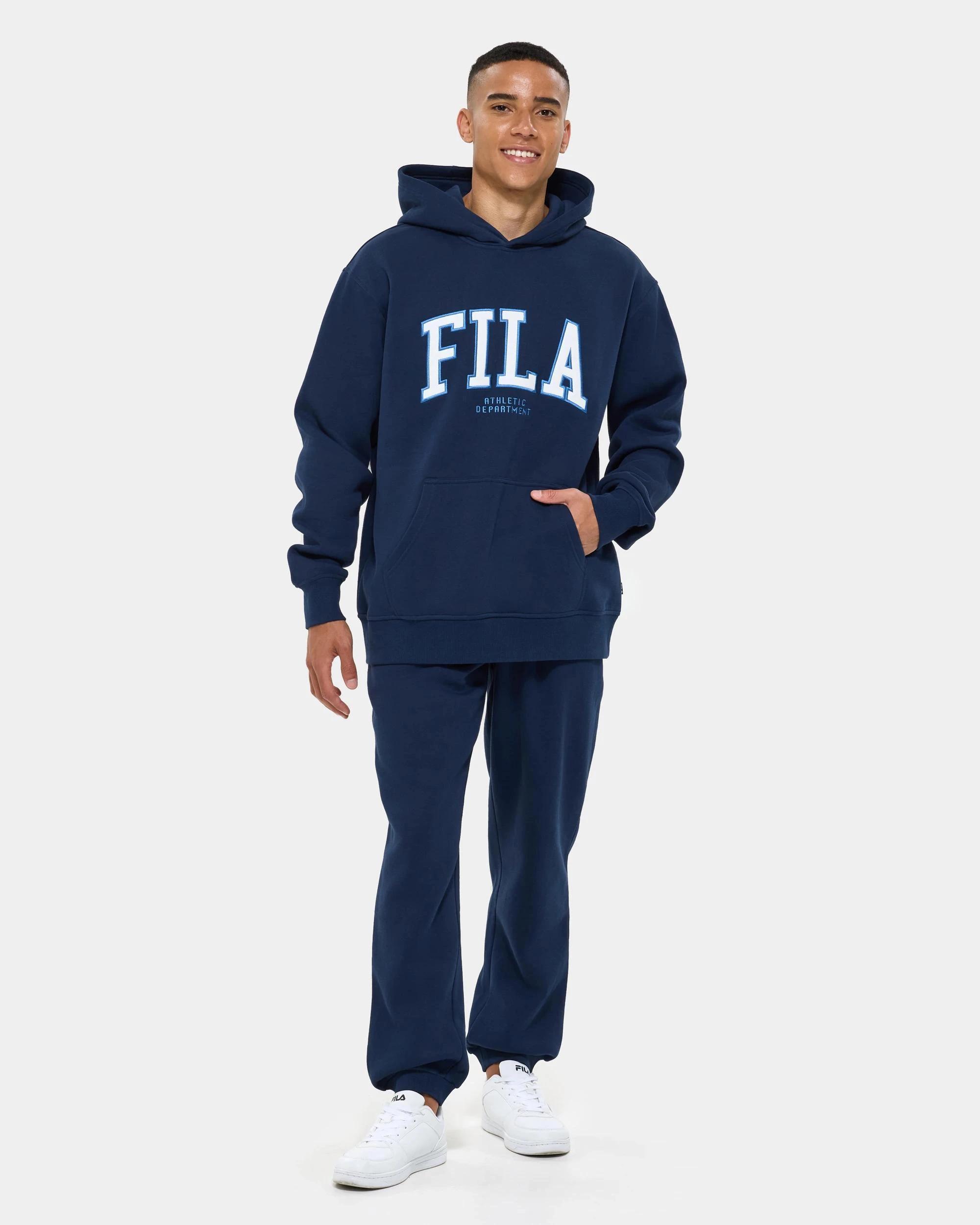 2 Fila Heavyweight Graphic Hoodie BLUE, 2 of 7