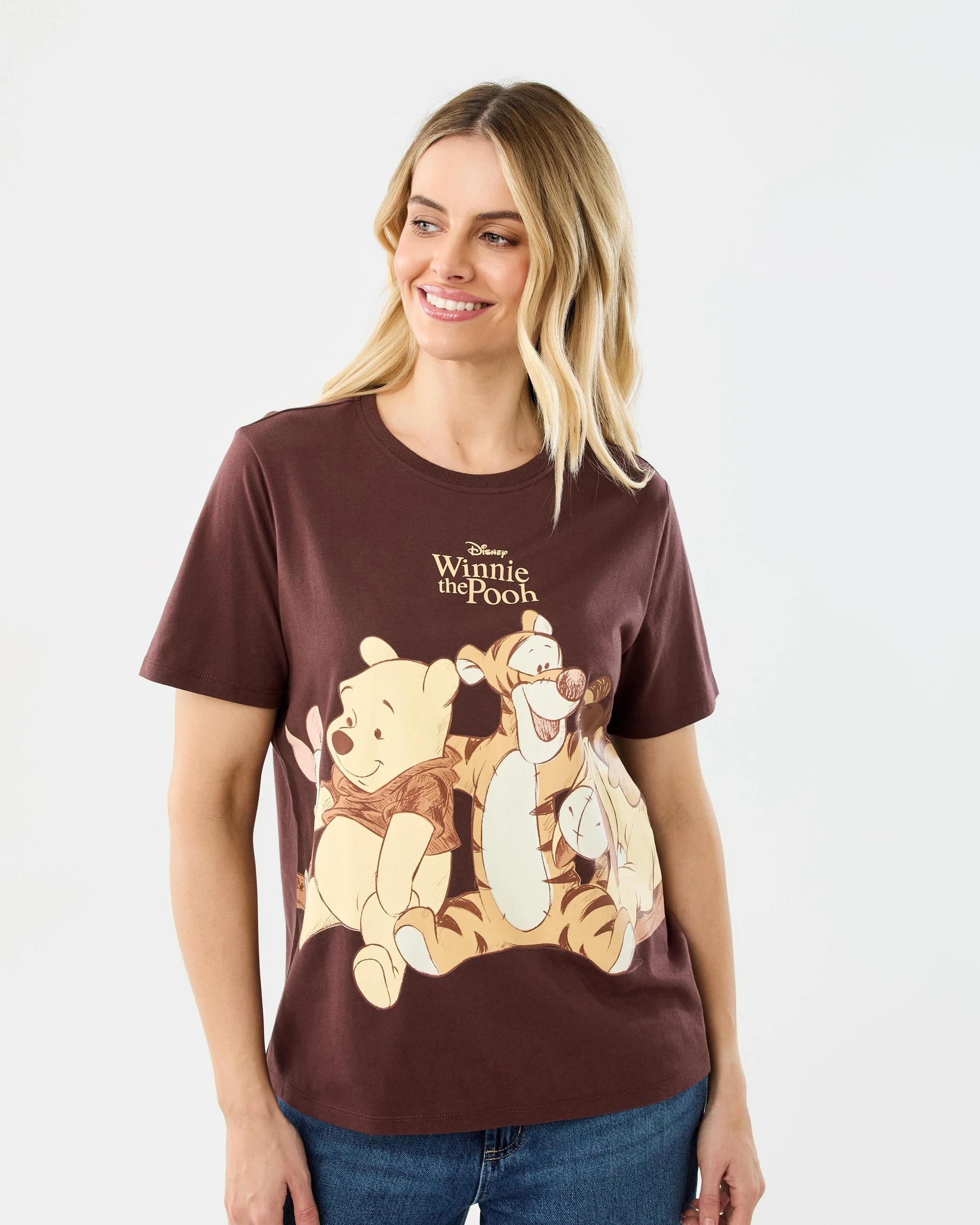1 Winnie the Pooh License Short Sleeve T-shirt Winniechoc, 1 of 6