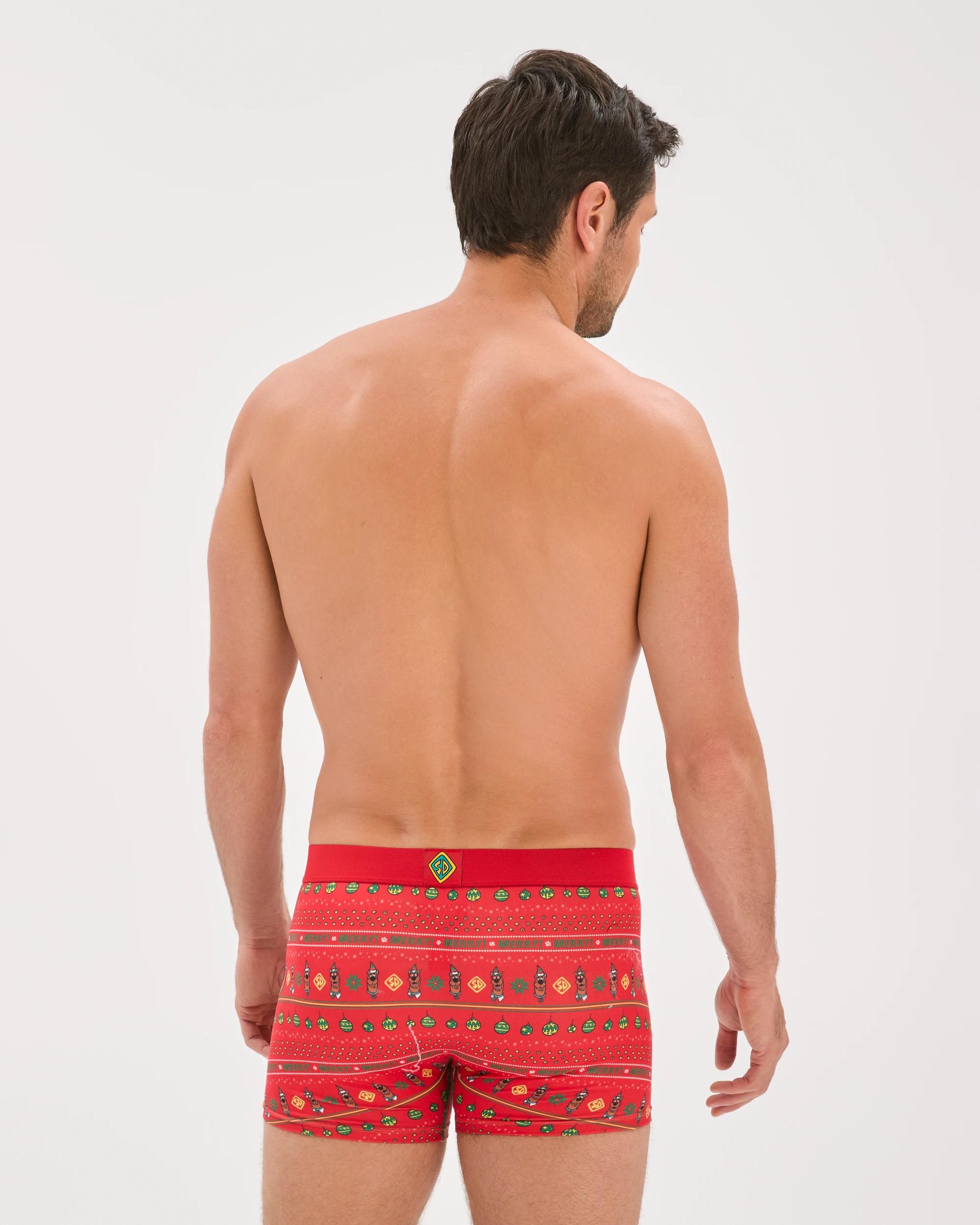2 Swag Licensed Trunks - Scooby Doo Christmas RED, 2 of 4