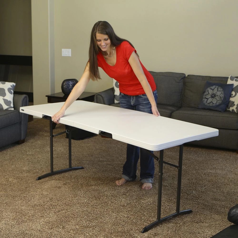 5 Lifetime Commercial 6 Foot Bifold Table Desks, Tables and Returns, 5 of 10