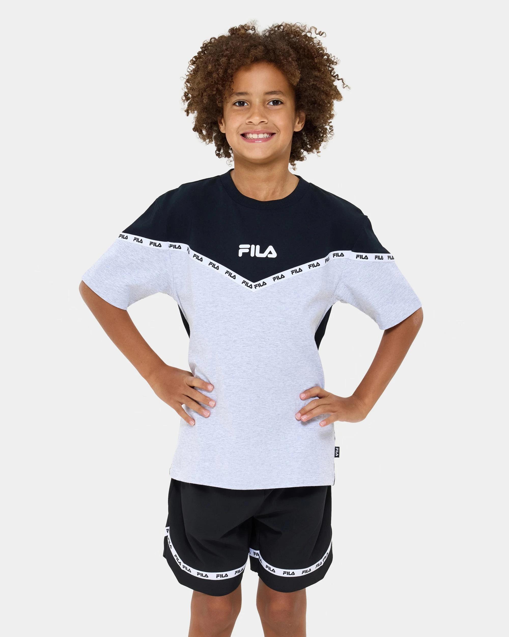 1 Adam Short Sleeve T-Shirt - Fila GREY, 1 of 7