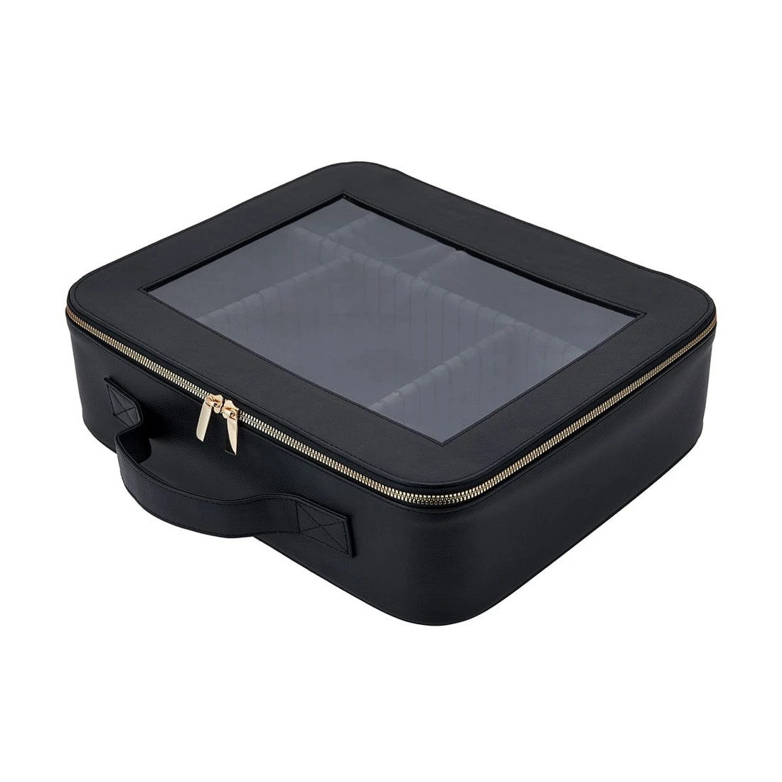 4 OXX Cosmetics Makeup Organiser - Black, Large, 4 of 9