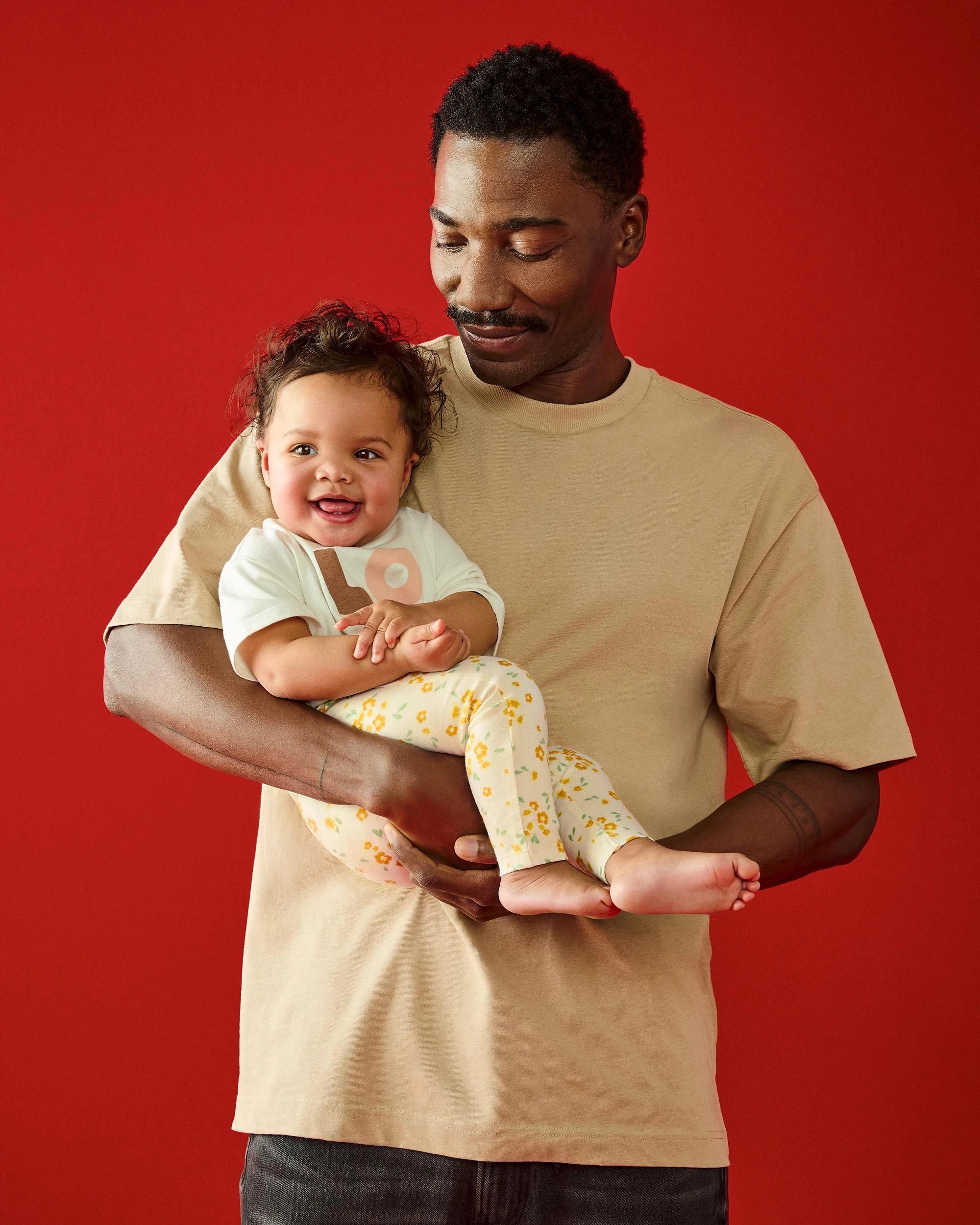 3 Target Baby Organic Cotton Placement Print Oversized T-Shirt LOVE MY DADDY, 3 of 4