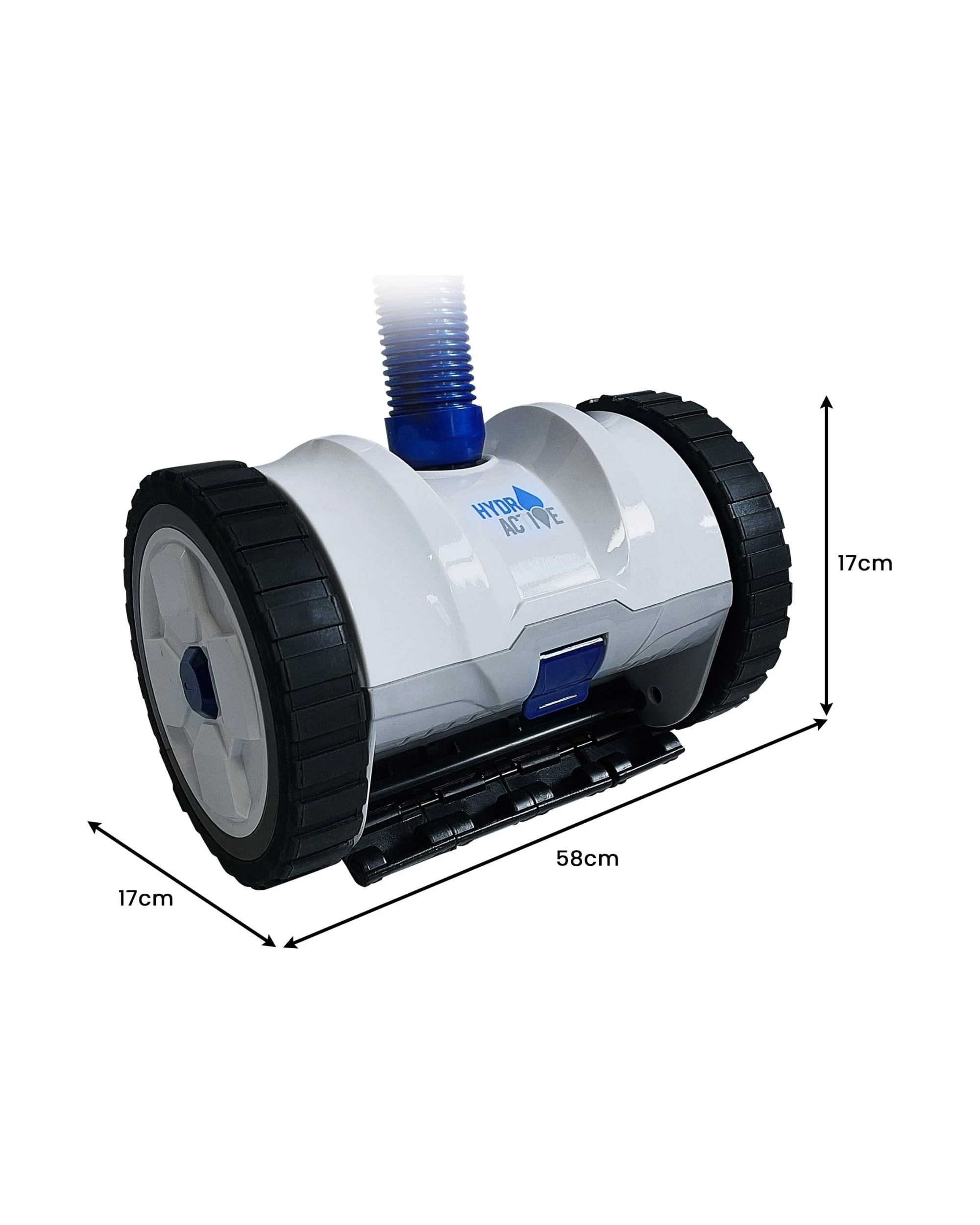 3 HydroActive Automatic Suction Pool Cleaner for Inground Pools, 12m Hose - Grey, 3 of 9