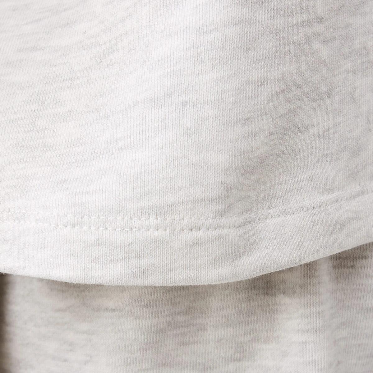 9 Active Womens Cropped Crew Neck Relaxed Sweatshirt White Marl, 9 of 10