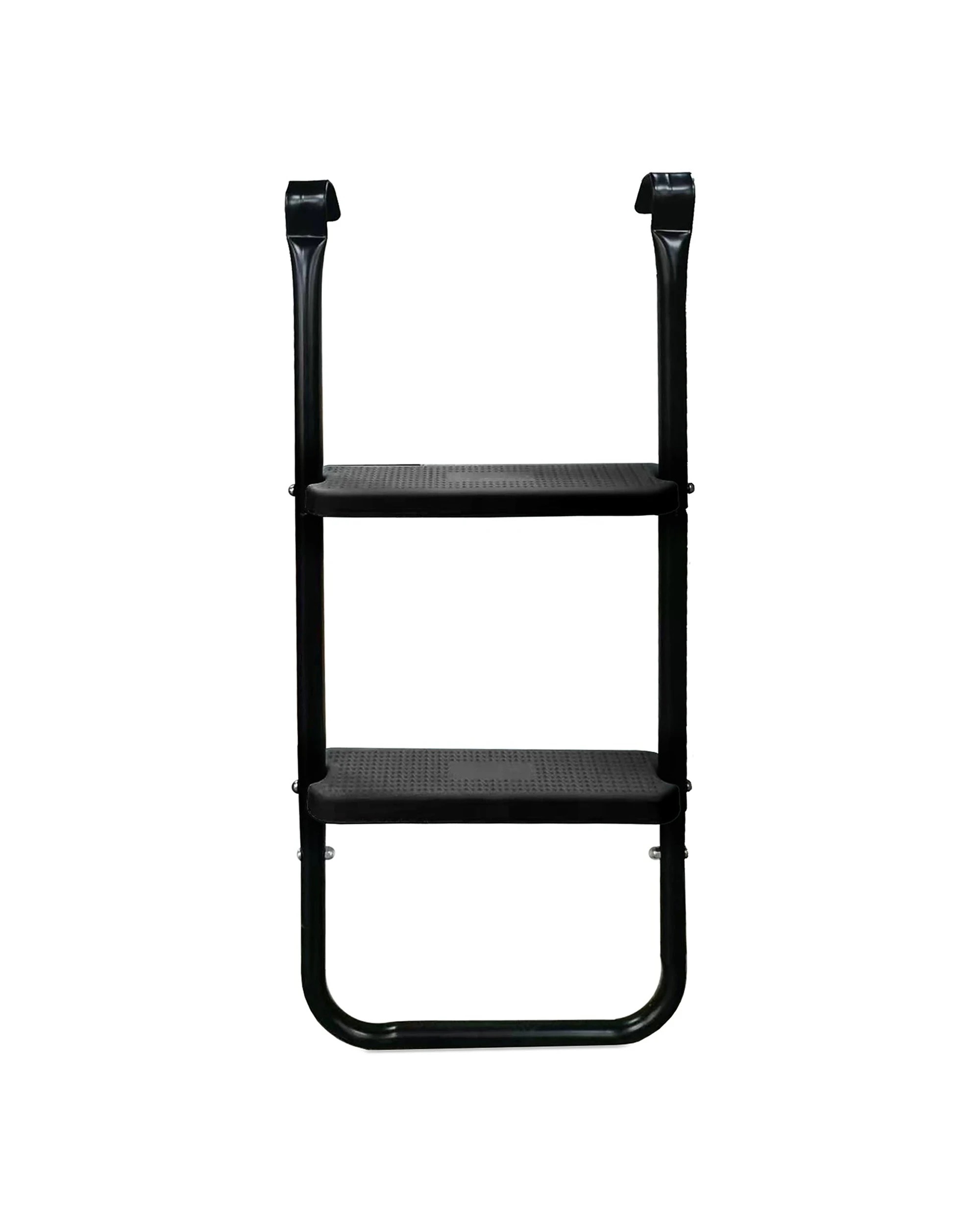 2 Plum Play Au Sturdy Adjustable Kids Trampoline Ladder 8-10ft With Steps - Black, 2 of 3