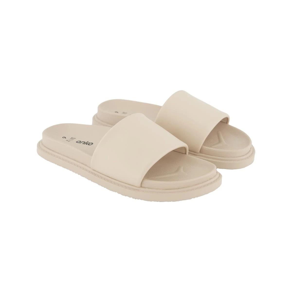 2 Comfort Band Slides Beige, 2 of 4