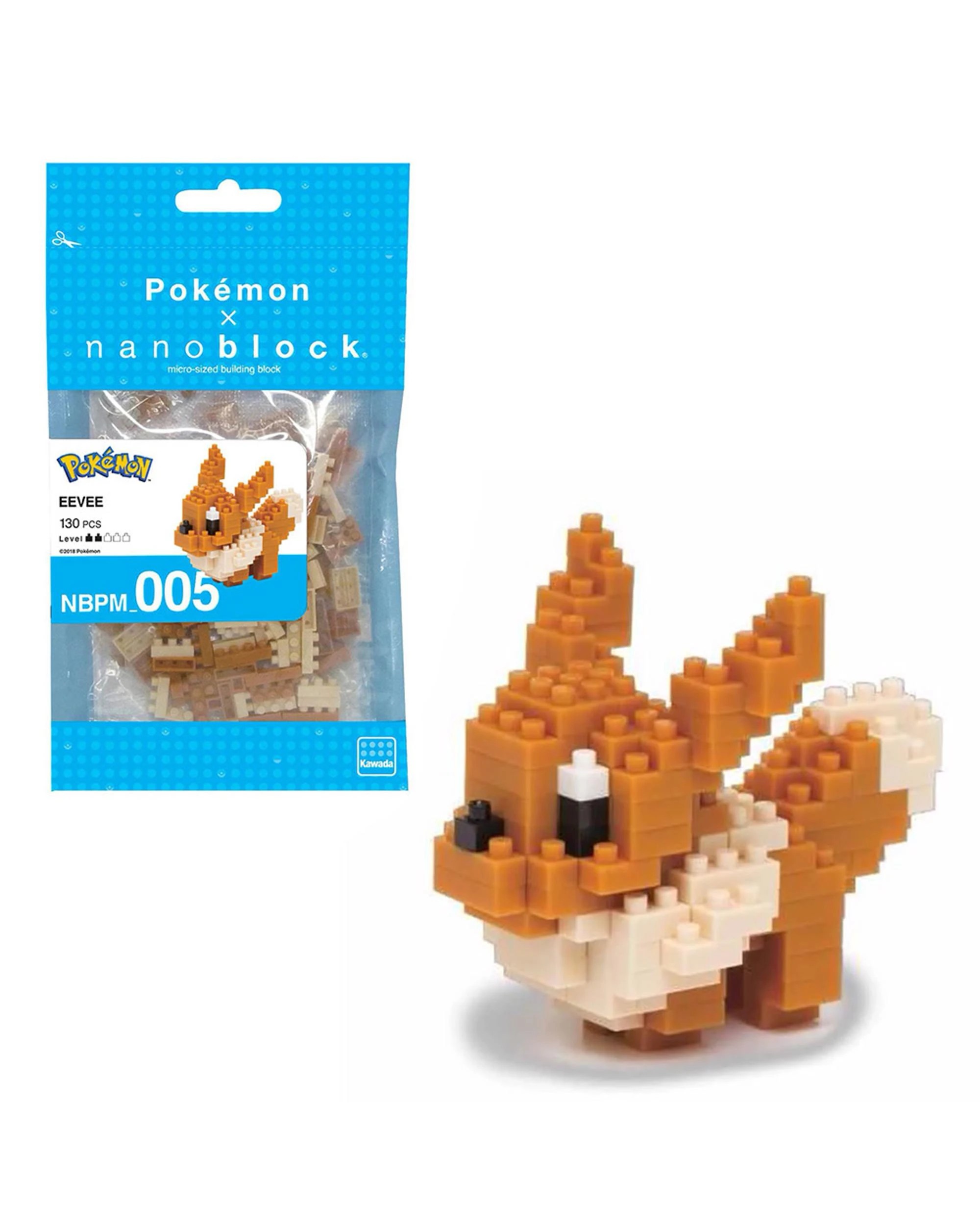 1 Nanoblock Pokemon Eevee, 1 of 4