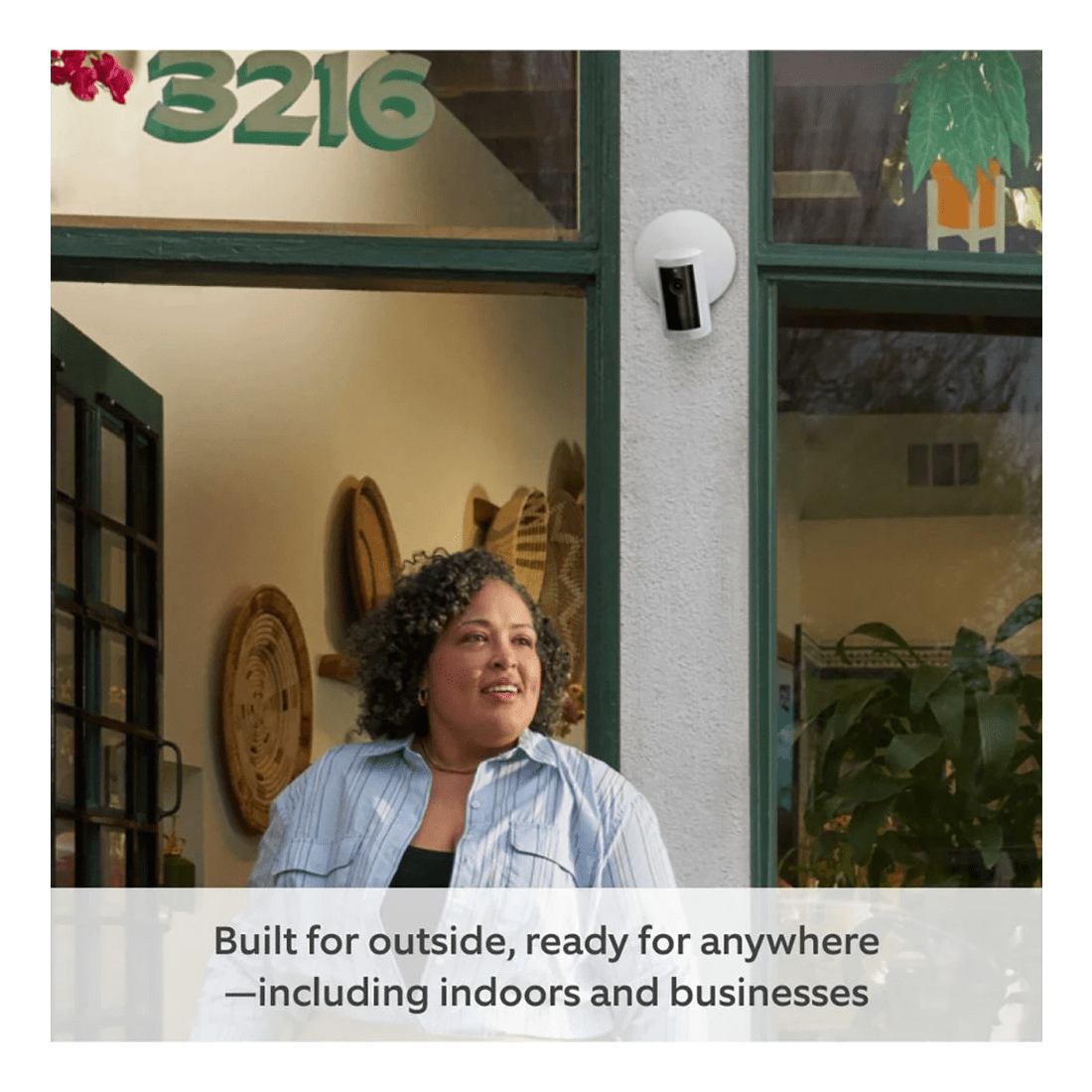 6 Ring PoE Outdoor Camera Plus White, 6 of 10