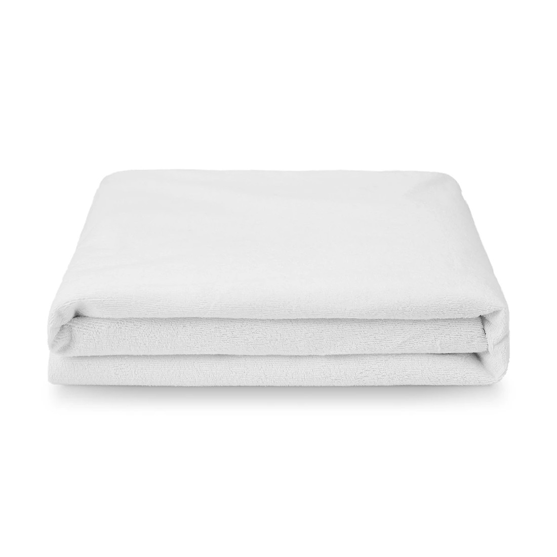 2 Waterproof Fitted Mattress Protector - King Bed, White, 2 of 4