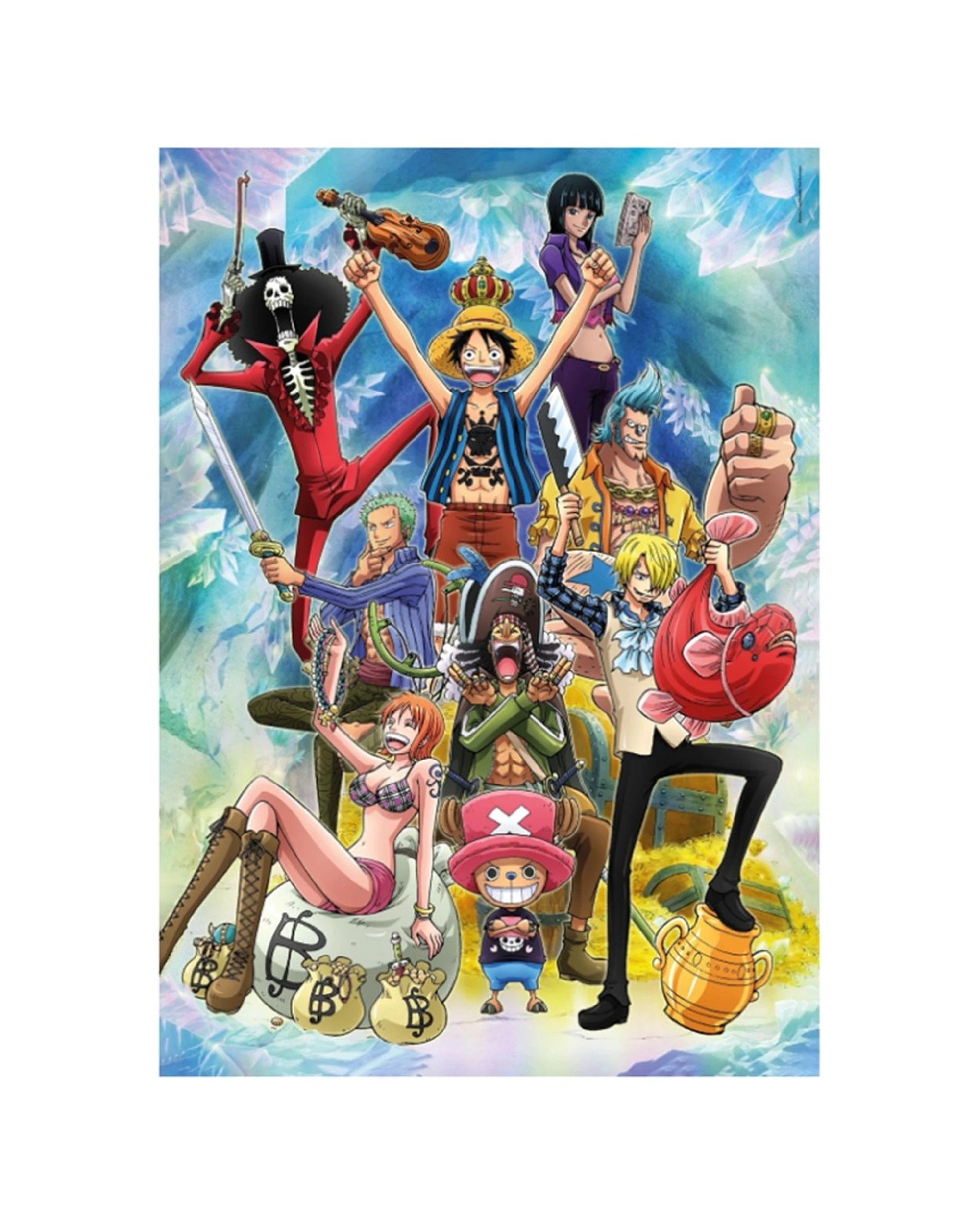 2 Clementoni One Piece 1000pc Jigsaw Puzzle Set 50x70cm Design 3 - Multi, 2 of 2