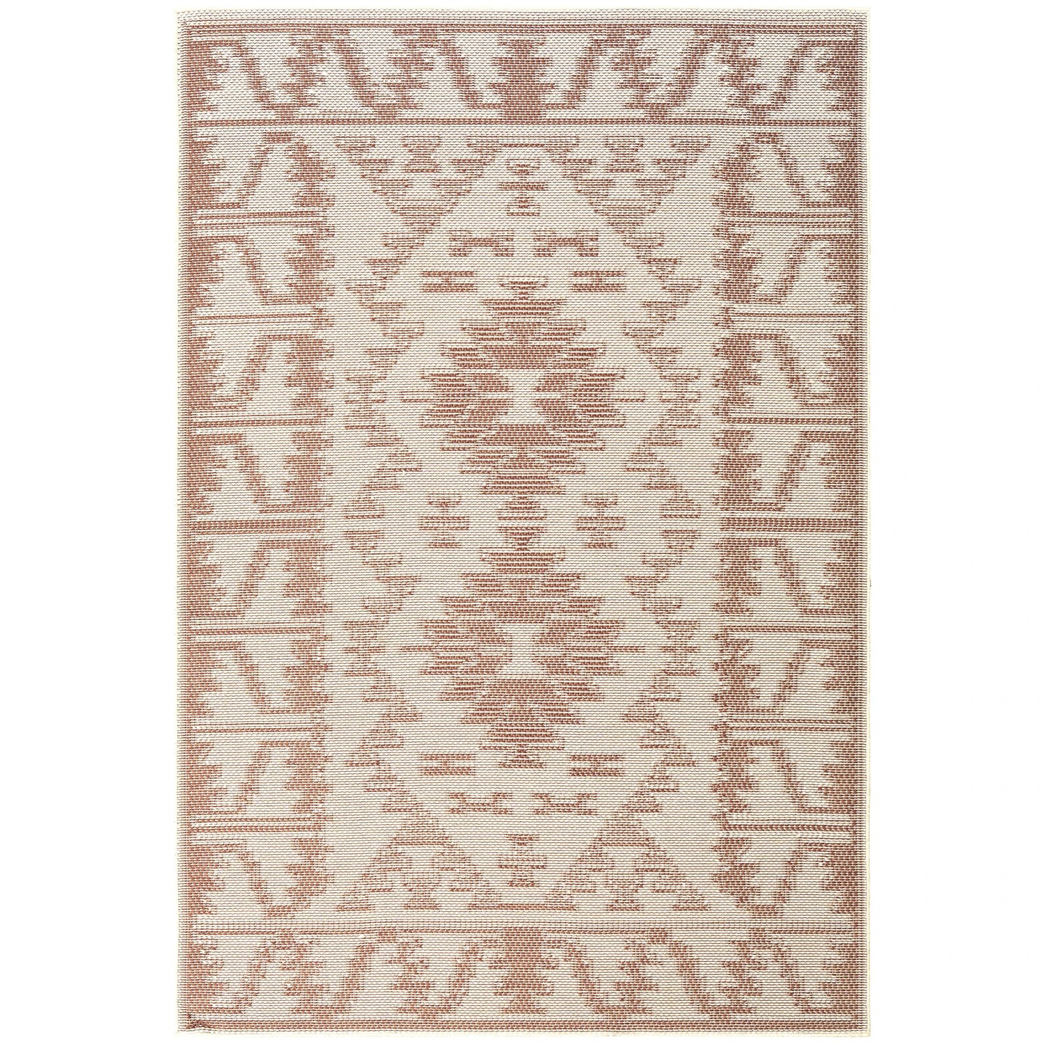 2 Common Ground Rugs Palmline Kuza Outdoor 230x160cm - Medium Pet Friendly Floor Rug - Orange, 2 of 7