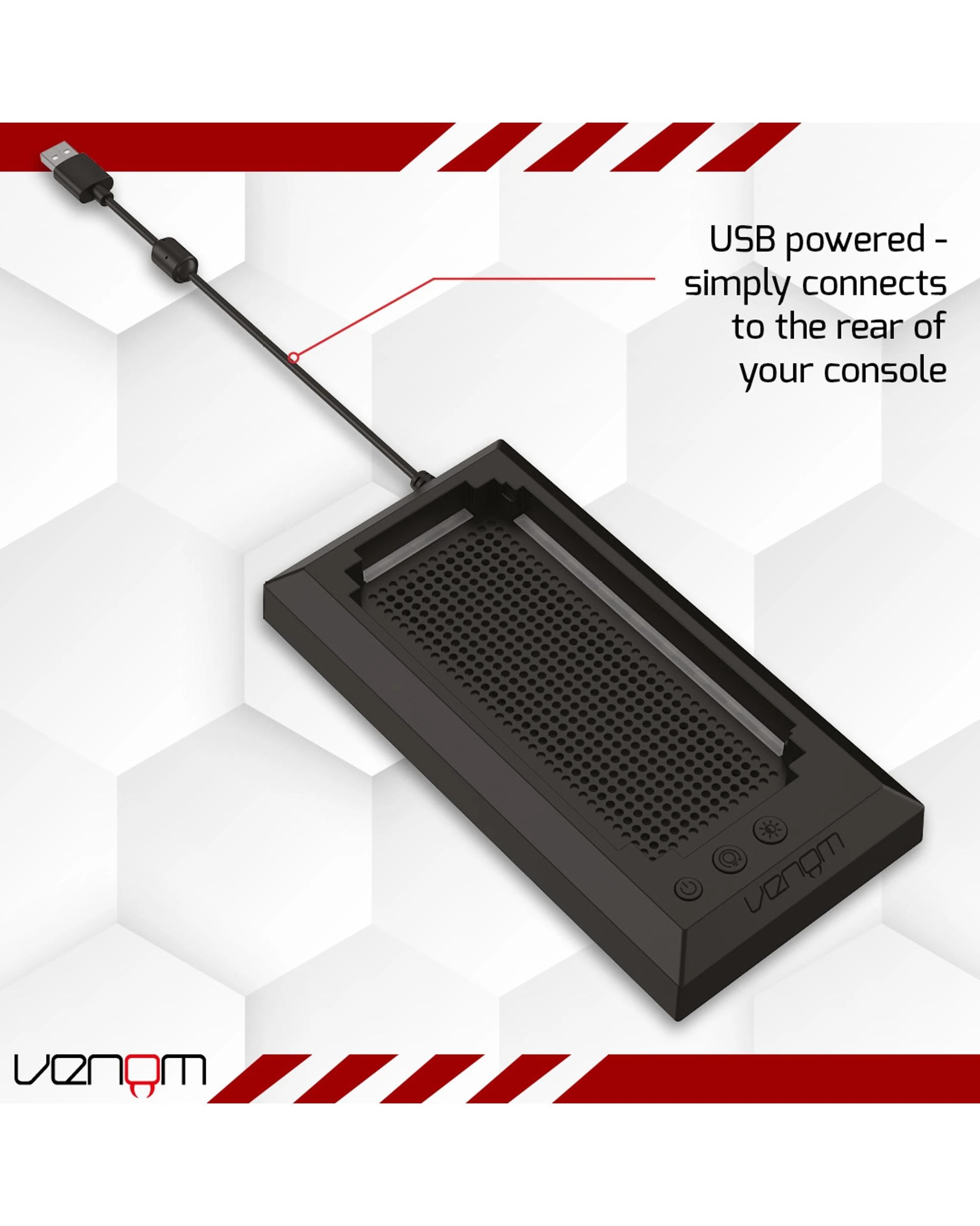 6 Venom Gaming Colour Change LED Stand for Xbox Series S - Black, 6 of 7