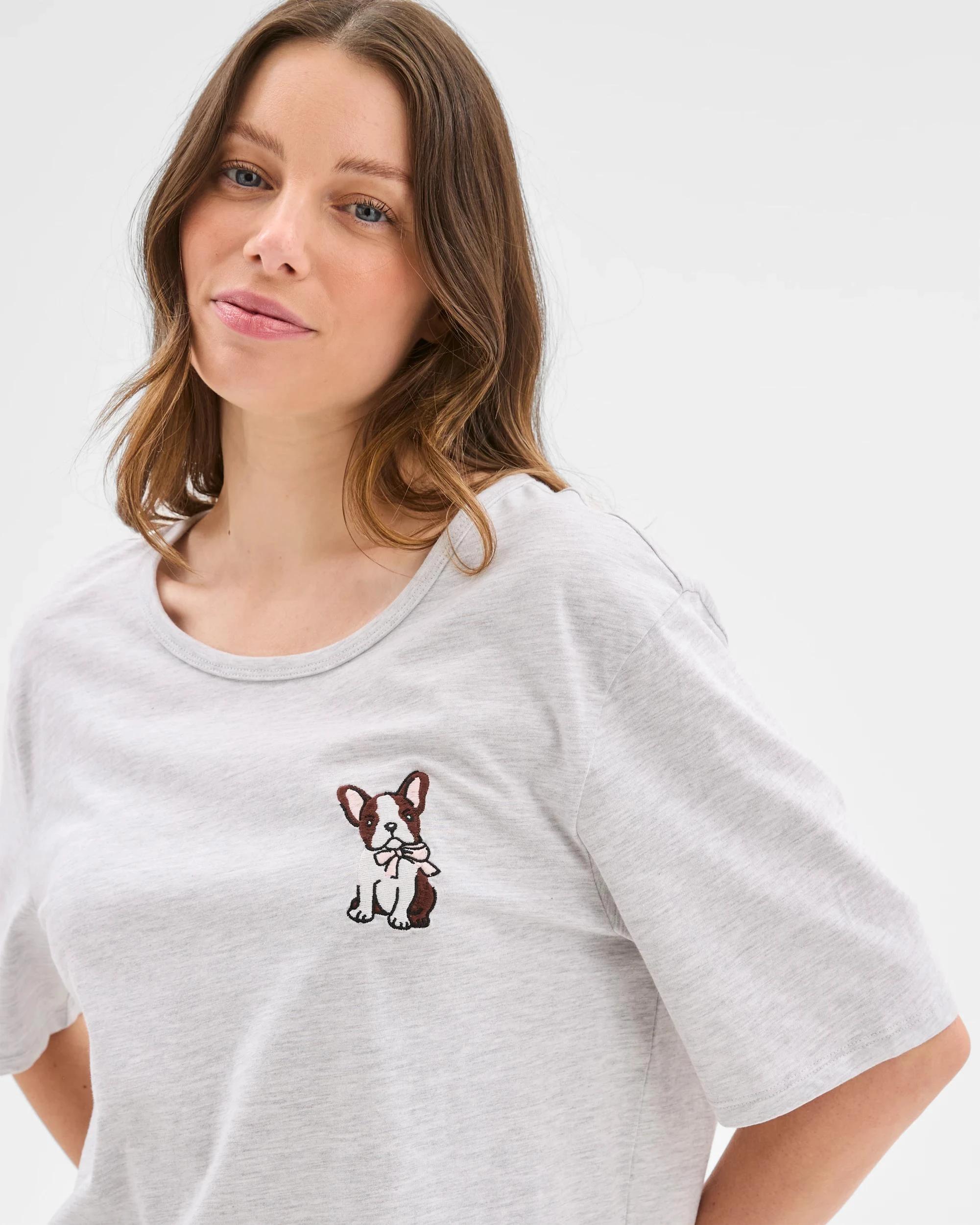 2 Target Australian Cotton T-Shirt and Shorts Pyjama Set DOG, 2 of 6