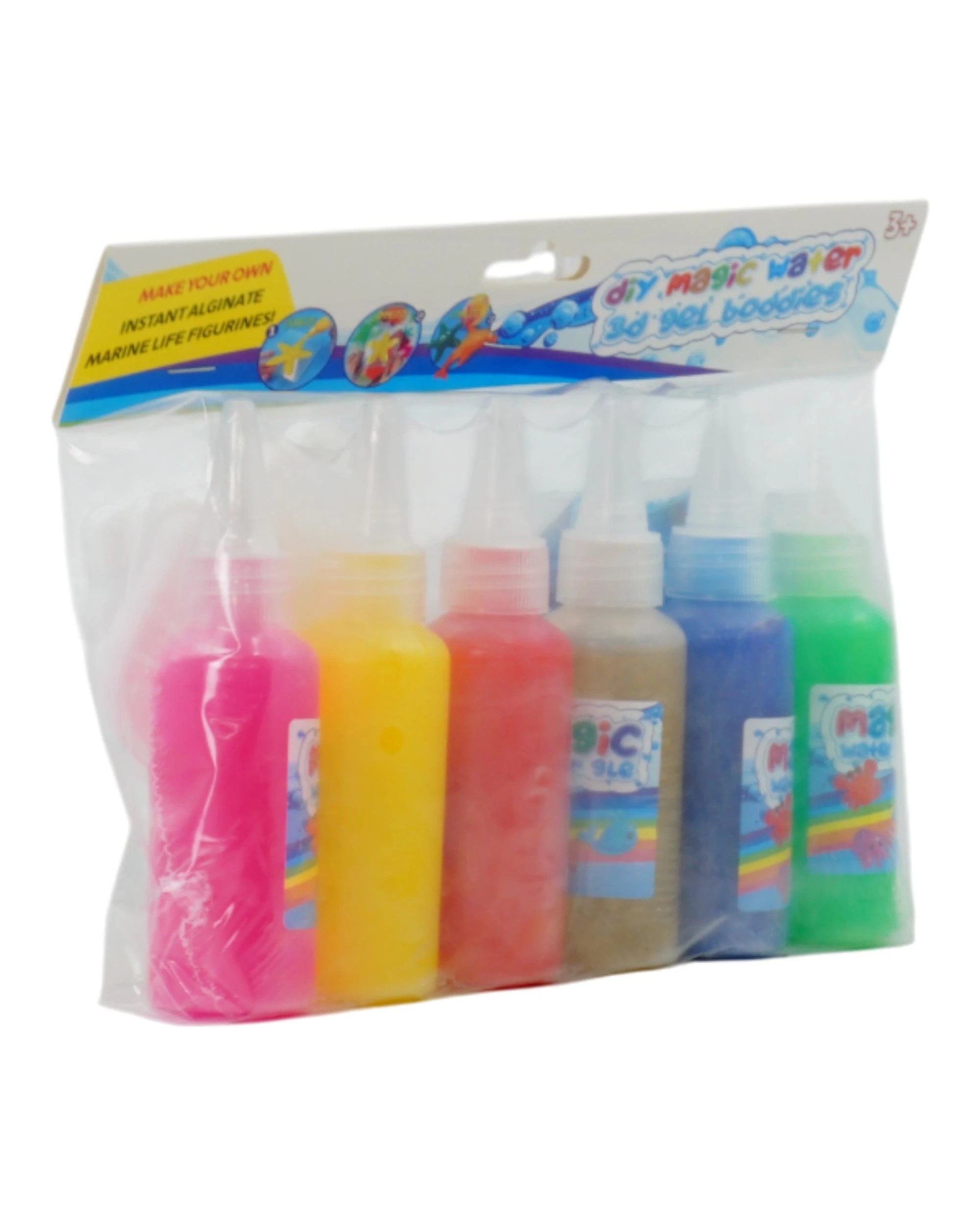 3 DIY Magic Water 3D Gel Buddies 14 Piece Refill Pack, 3 of 4