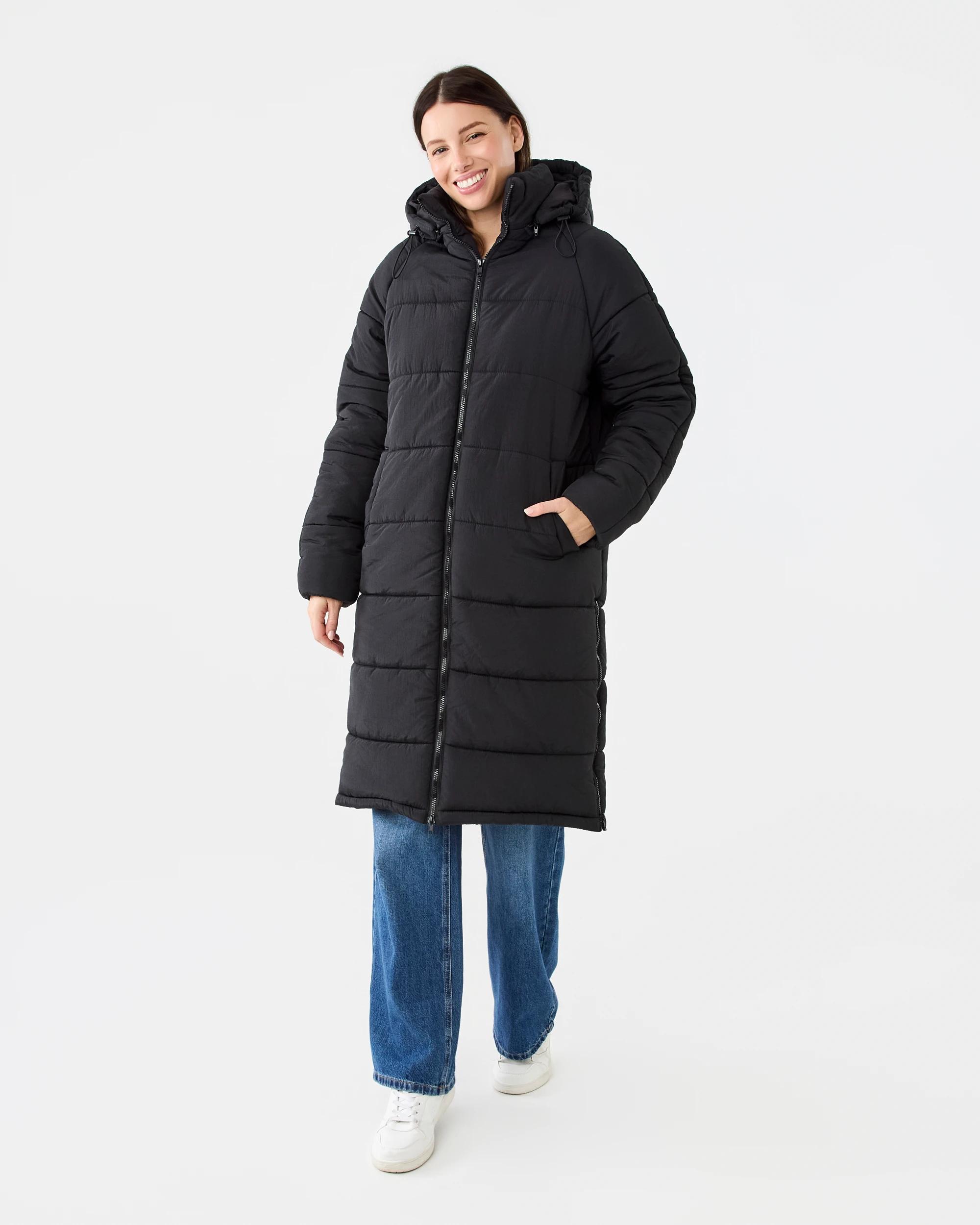 3 Hybrid Puffer Jacket Black, 3 of 9
