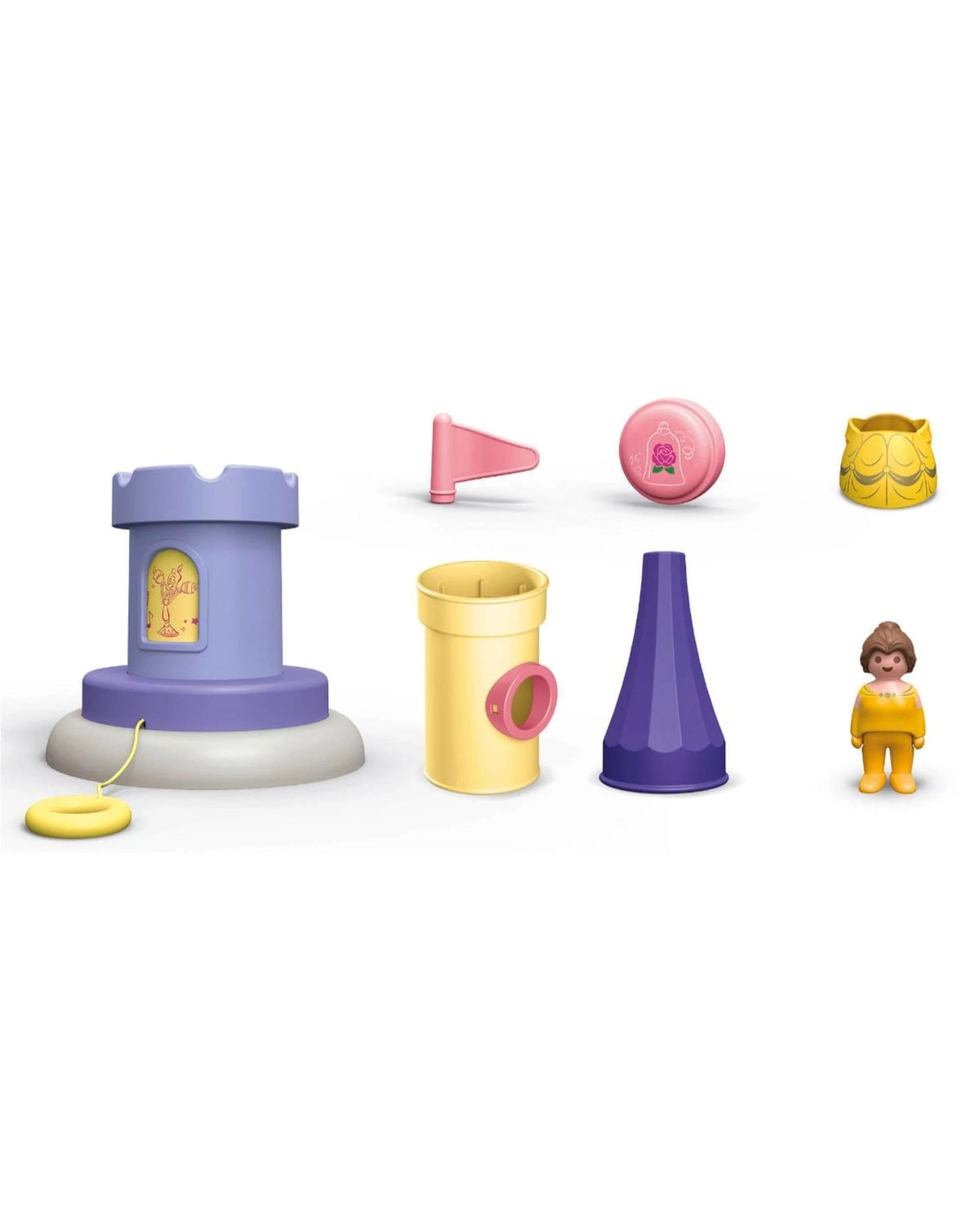 3 Playmobil Junior Disney Belle's Play Tower with Sound - 71458, 3 of 6
