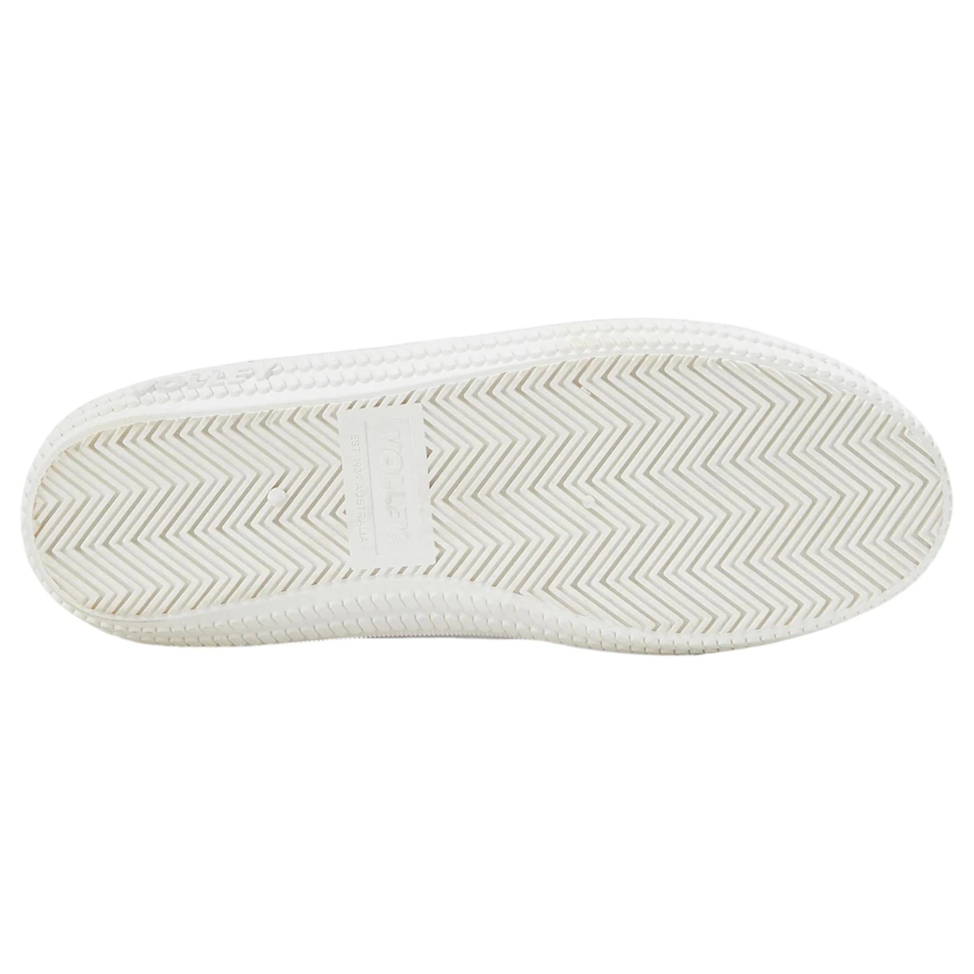 7 Volley Mens Heritage High Top Casual Shoes WHITE, 7 of 7